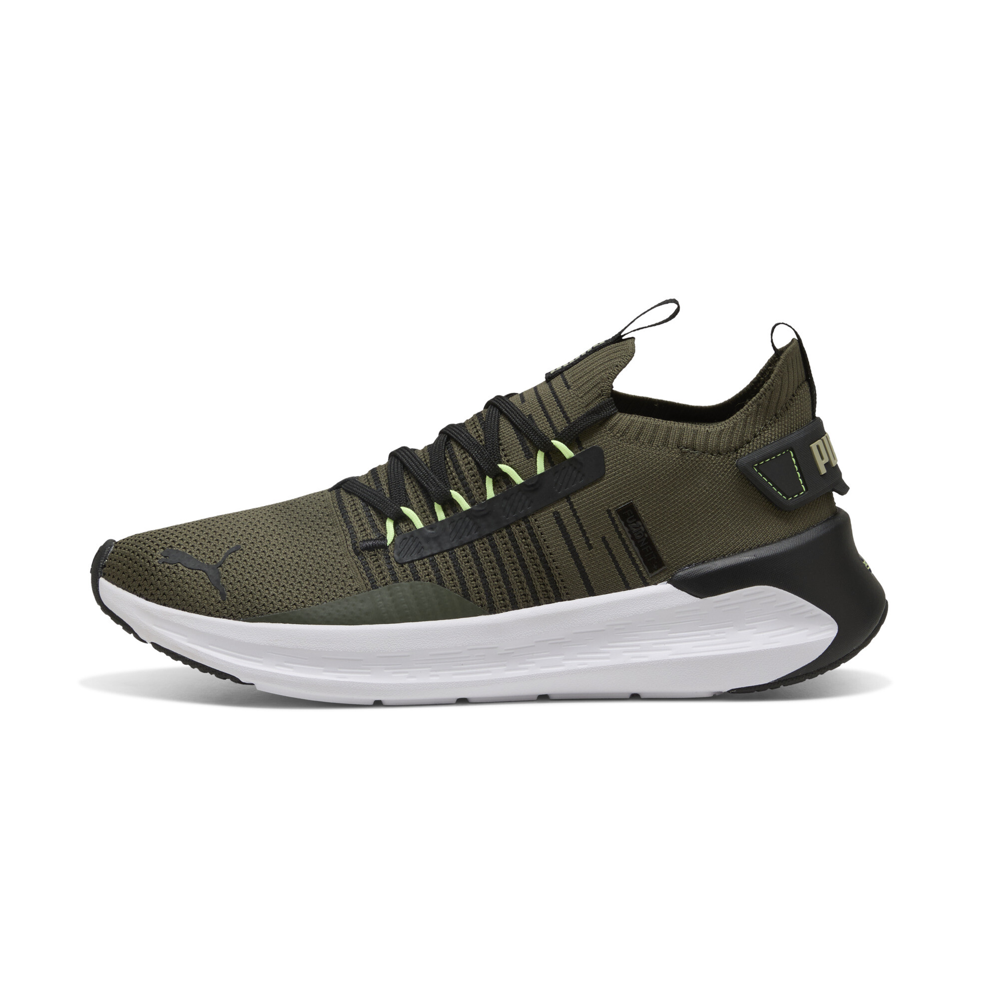 PUMA SOFTRIDE Symmetry Fuzion Running Shoes in Green - 311482_05