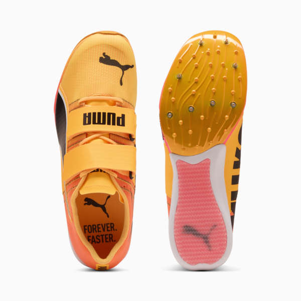 Triple Jump NITRO™ Elite 2 Shoes, Sun Stream-Sunset Glow-PUMA Black, large-ZAF