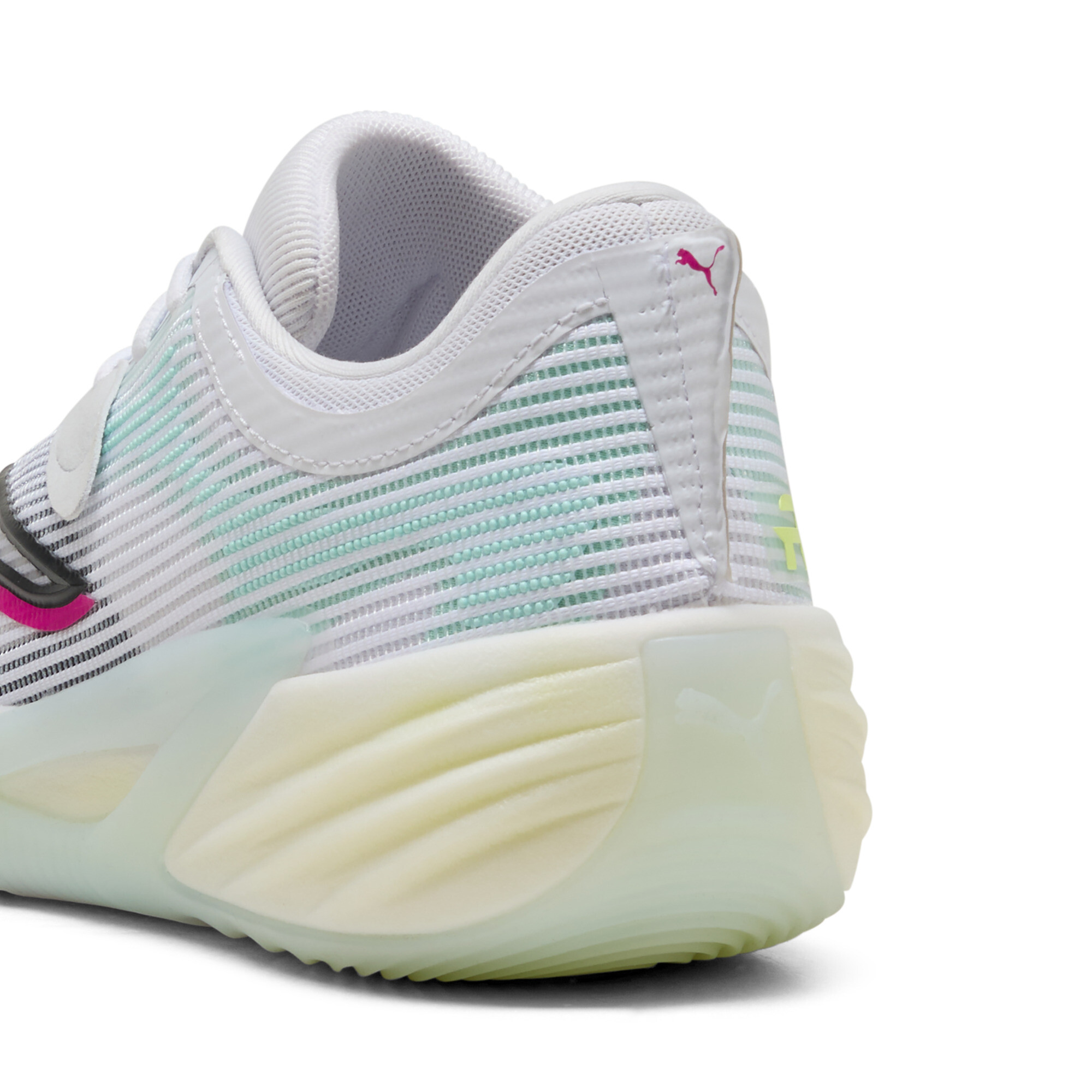 PUMA All-Pro NITROâ¢ 2 uniseks basketbalschoenen, Wit, Maat 41 thumbnail 6