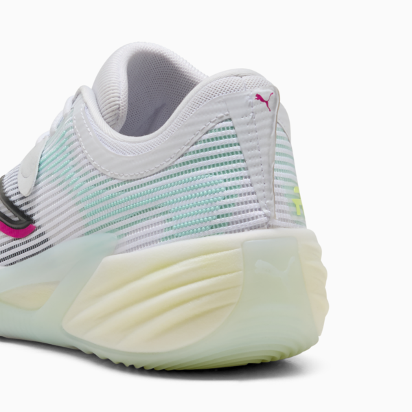 All-Pro NITRO™ 2 Basketball Shoes Unisex, PUMA White-Mint Melt, large-ZAF