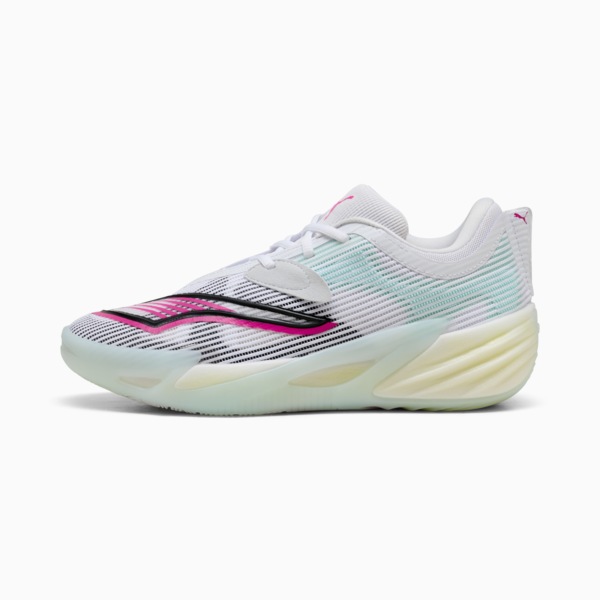 All-Pro NITRO™ 2 Basketball Shoes Unisex, PUMA White-Mint Melt, large-ZAF