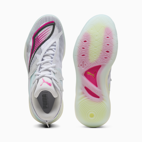 All-Pro NITRO™ 2 Basketball Shoes Unisex, PUMA White-Mint Melt, large-ZAF