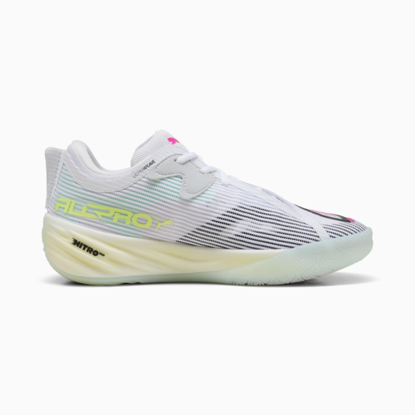 All-Pro NITRO™ 2 Basketball Shoes Unisex, PUMA White-Mint Melt, large-ZAF