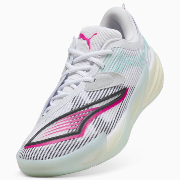 All-Pro NITRO™ 2 Basketball Shoes Unisex, PUMA White-Mint Melt, large-ZAF