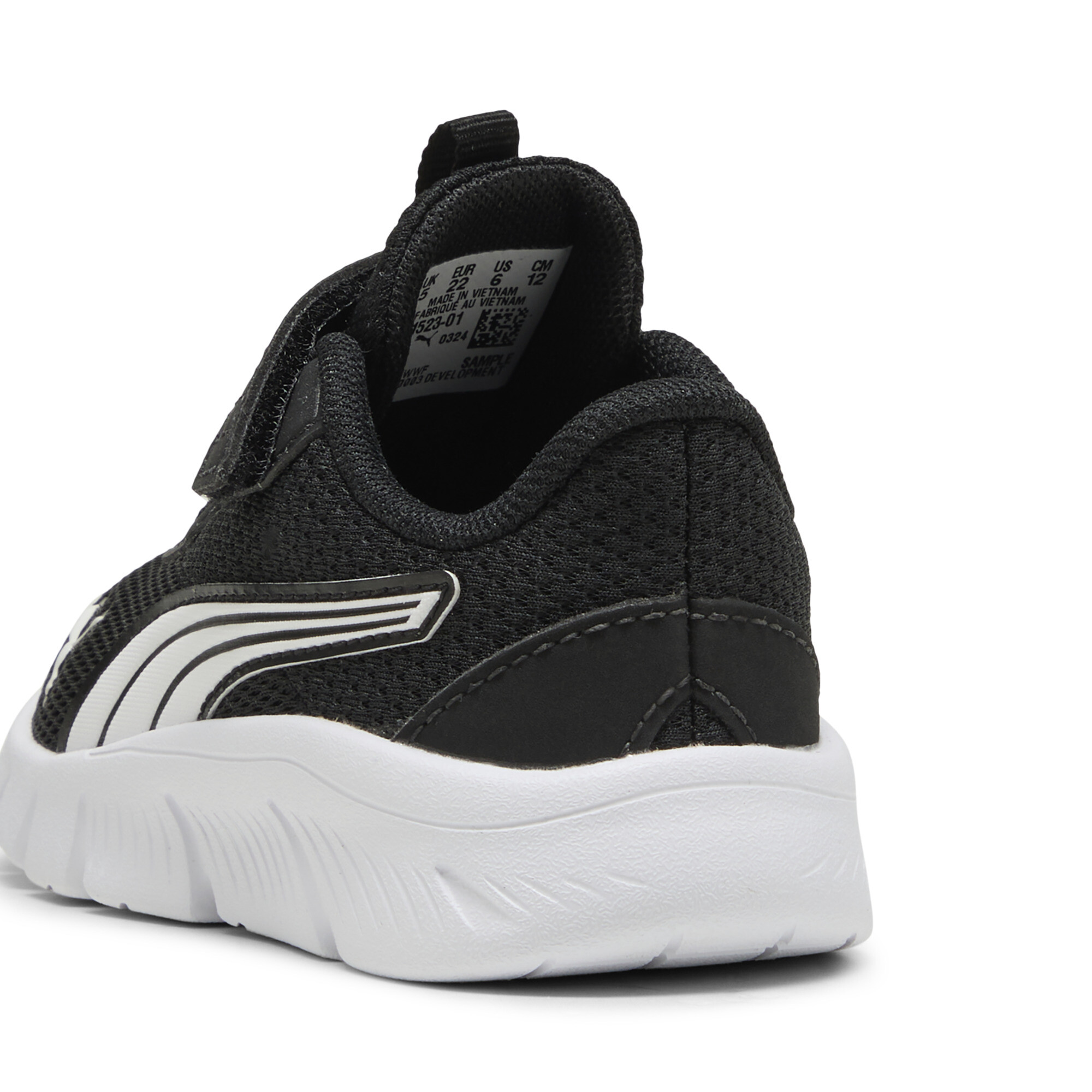 PUMA FlexFocus Modern sneakers, Zwart/Wit, Maat 24 thumbnail 5