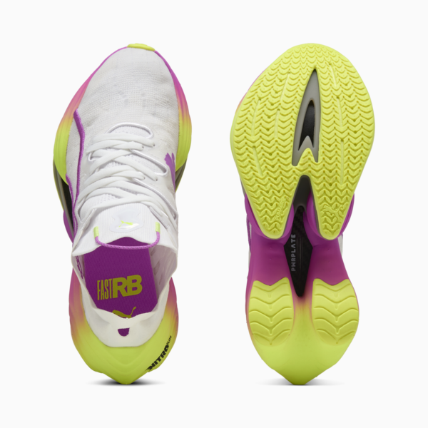 FAST-RB NITRO™ Elite LD Running Shoes Men, PUMA White-Yellow Alert-Pure Magenta, large-ZAF