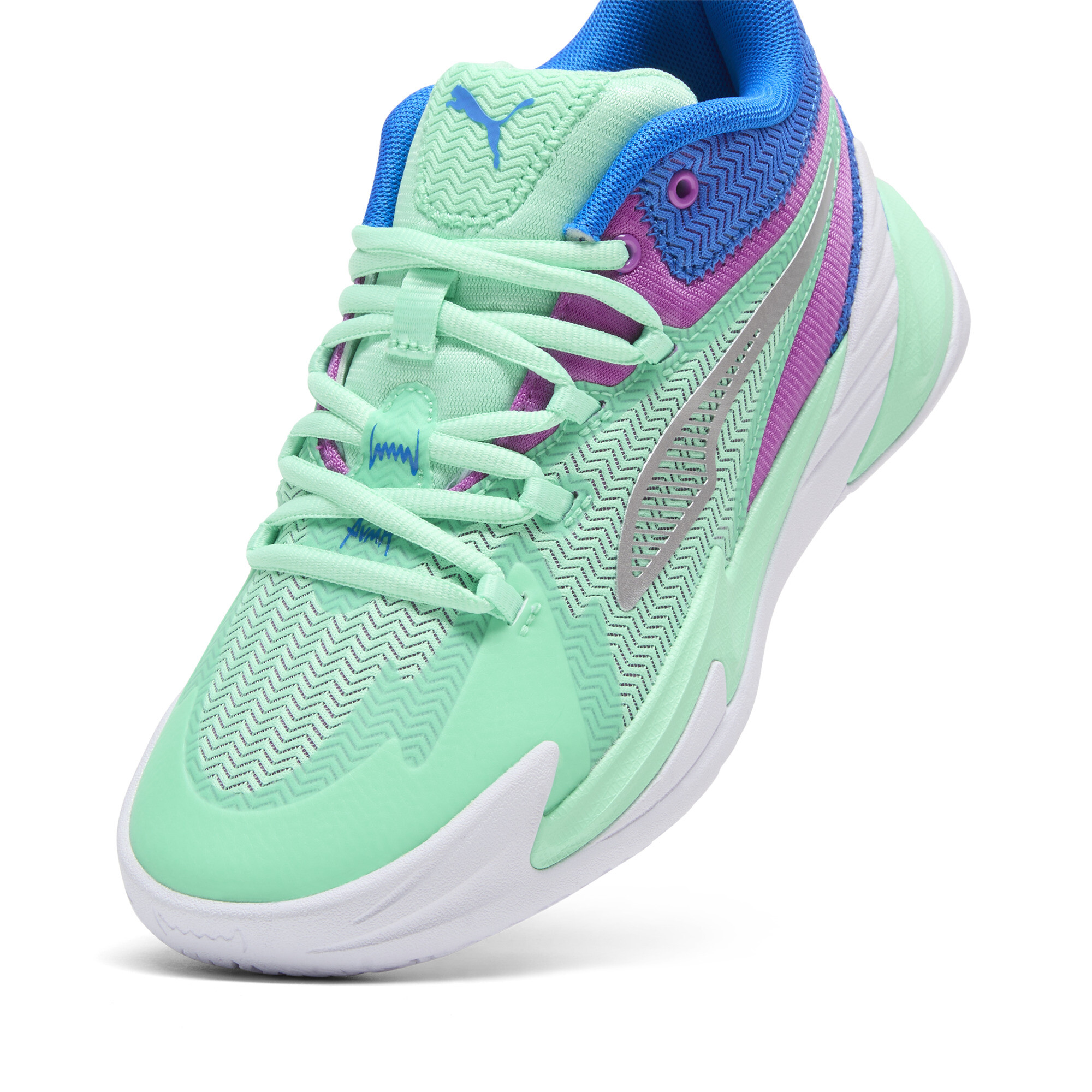 PUMA Dagger Big Kids' Basketball Shoes - Picture 15 of 20