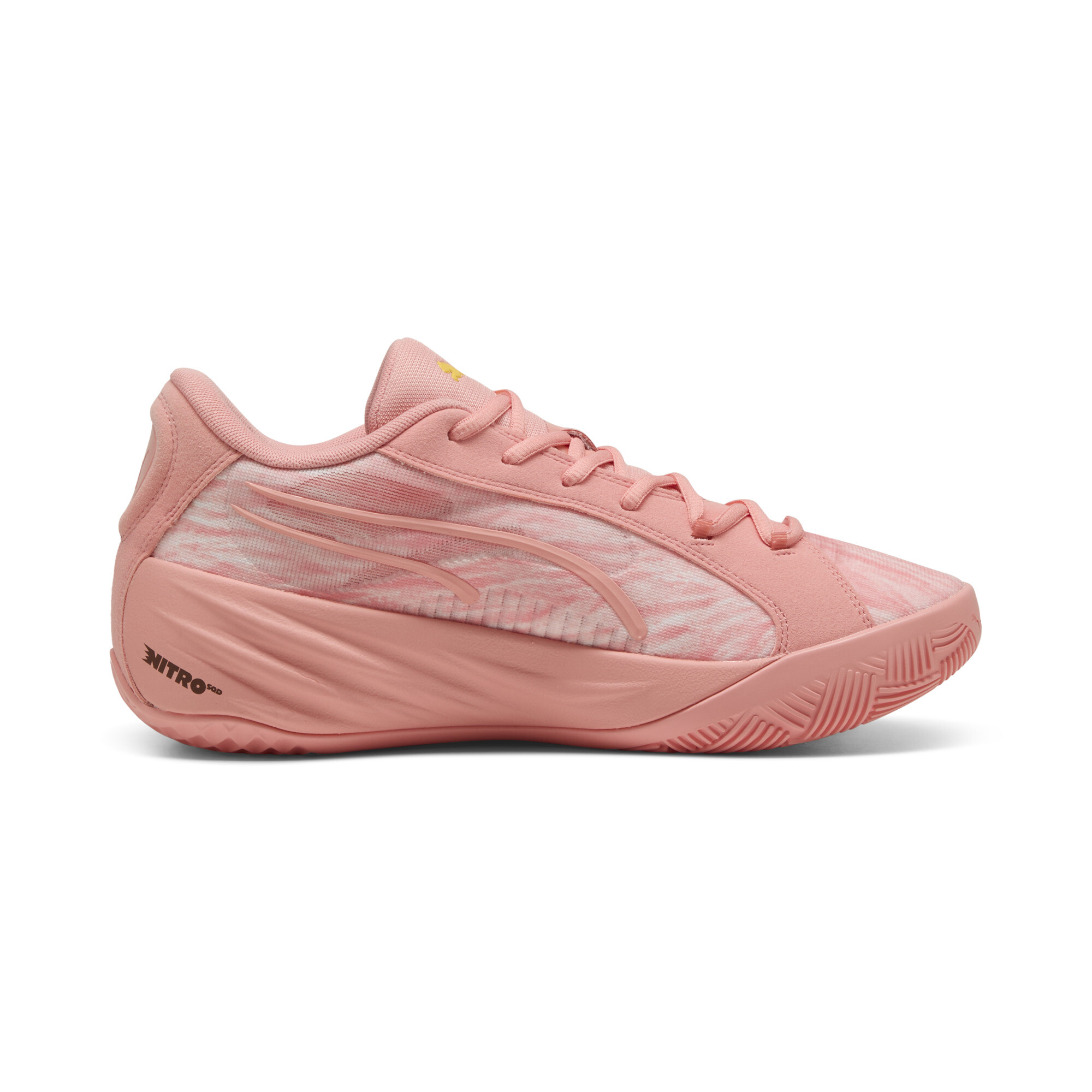PUMA All-Pro NITROâ¢ Dress Code uniseks basketbalschoenen, Roze, Maat 51 thumbnail 4
