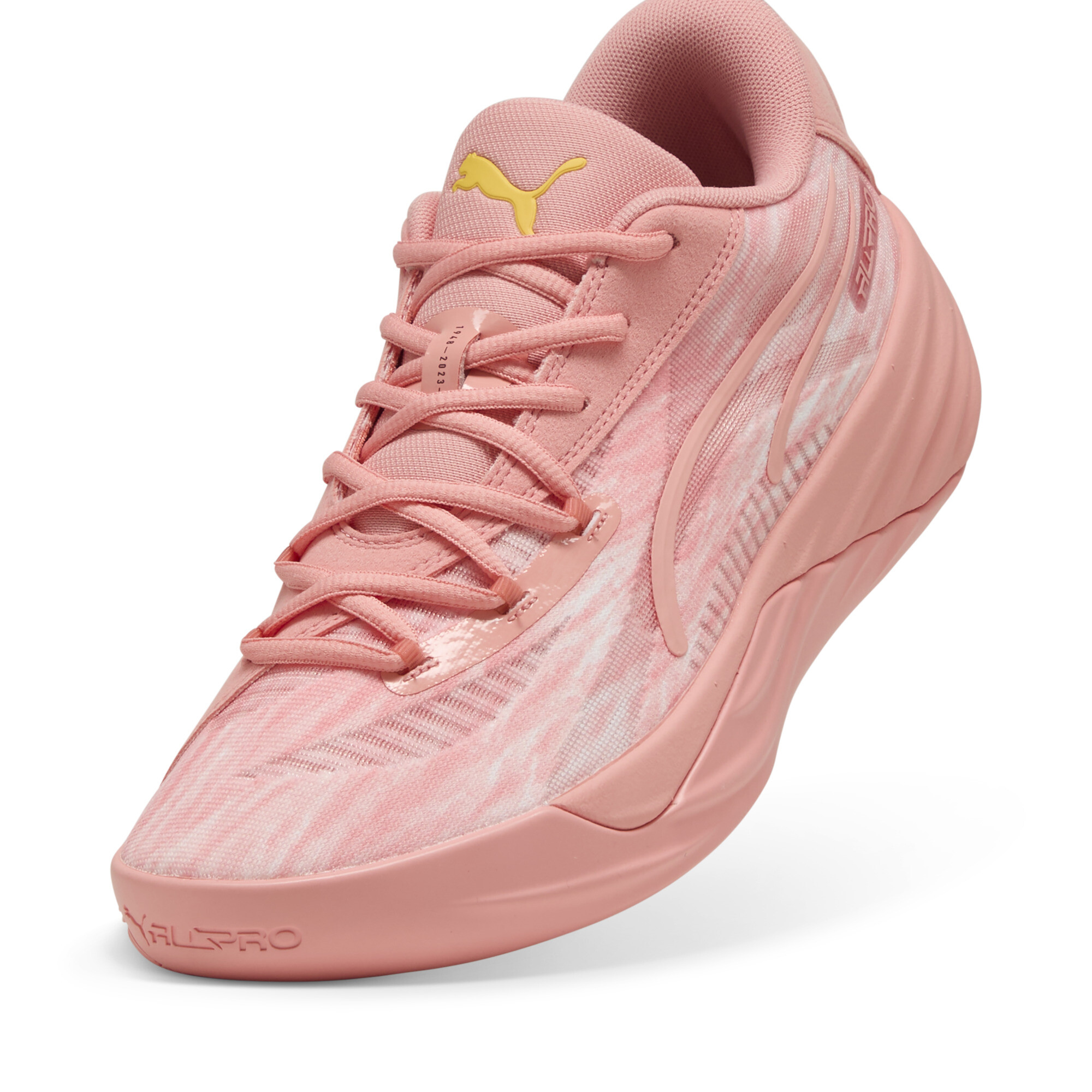 PUMA All-Pro NITROâ¢ Dress Code uniseks basketbalschoenen, Roze, Maat 51 thumbnail 3