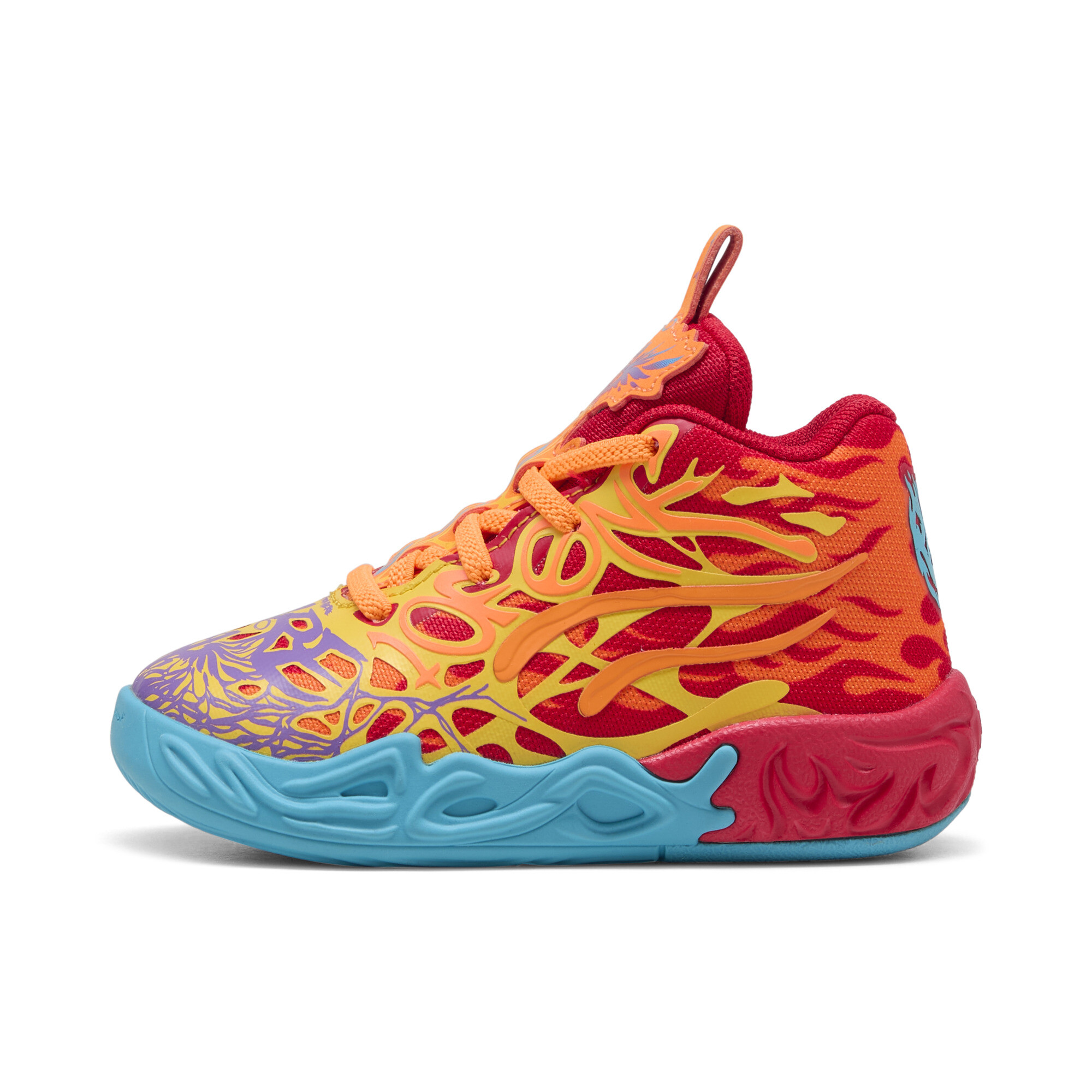 Puma MB.04 Phoenix Basketballschuhe Baby | Red/Orange Glow/Orange Pes | Größe: 20