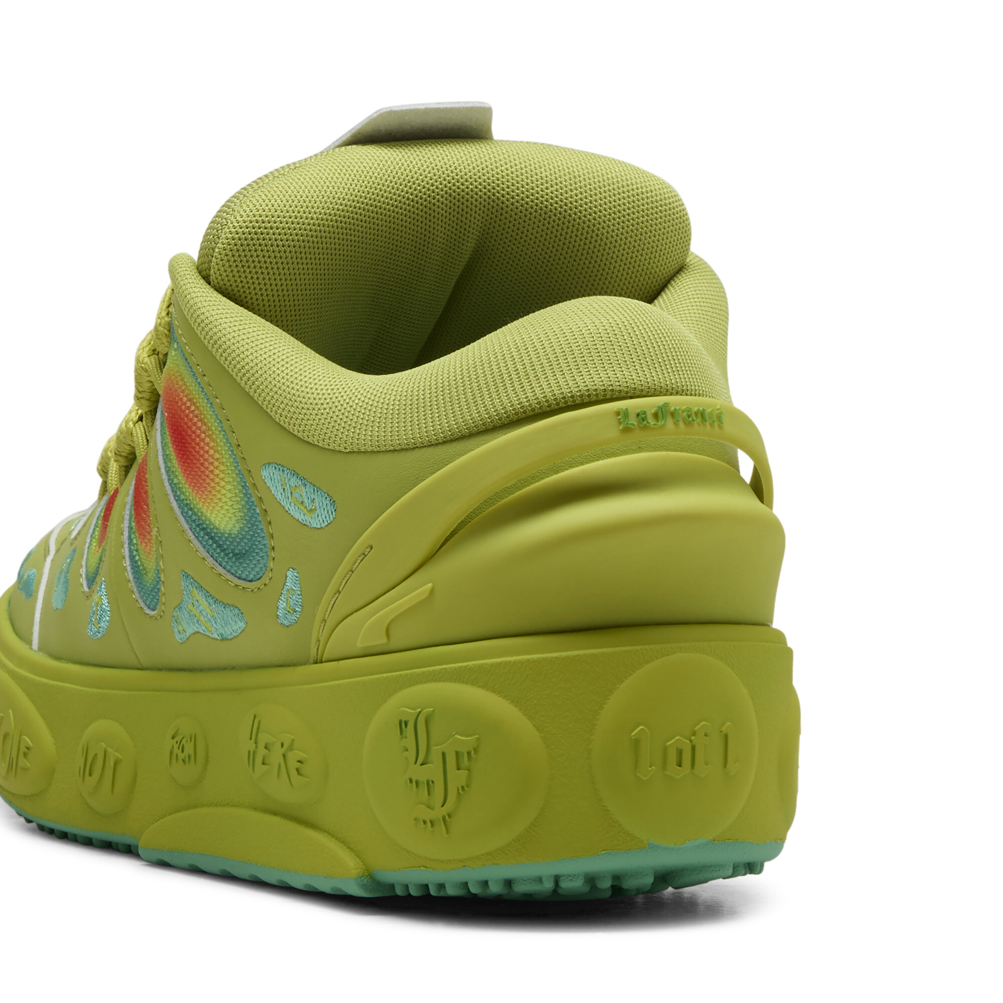 PUMA HOOPS x LAFRANCÃ Heatmap uniseks sneakers, Maat 39 thumbnail 5