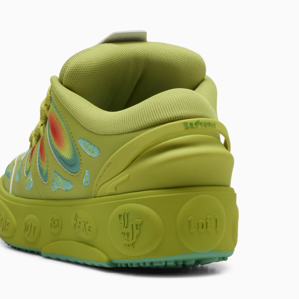 PUMA HOOPS x LAFRANCÉ Heatmap Sneakers Unisex, Sea Kelp-Jade Frost, large-MEX