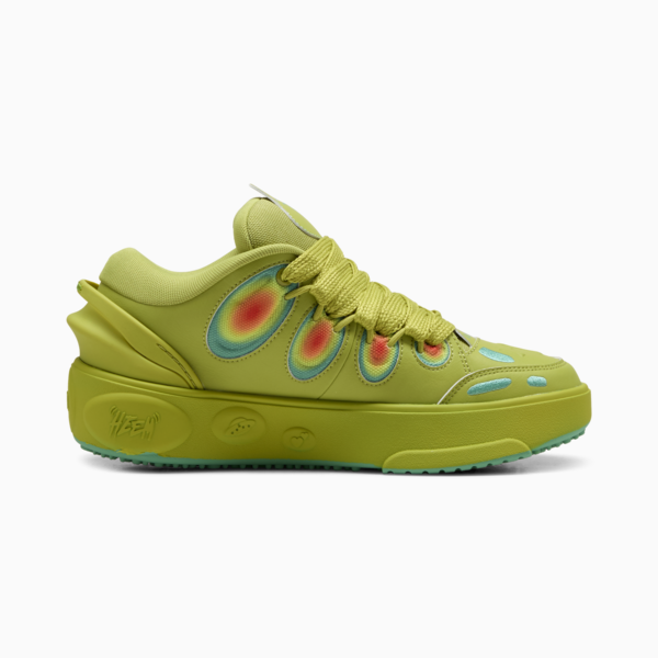 PUMA HOOPS x LAFRANCÉ Heatmap Sneakers Unisex, Sea Kelp-Jade Frost, large-MEX