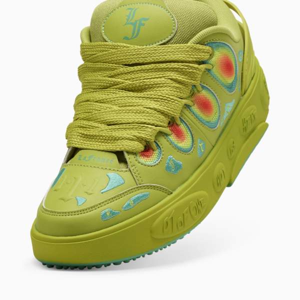PUMA HOOPS x LAFRANCÉ Heatmap Sneakers Unisex, Sea Kelp-Jade Frost, large-MEX