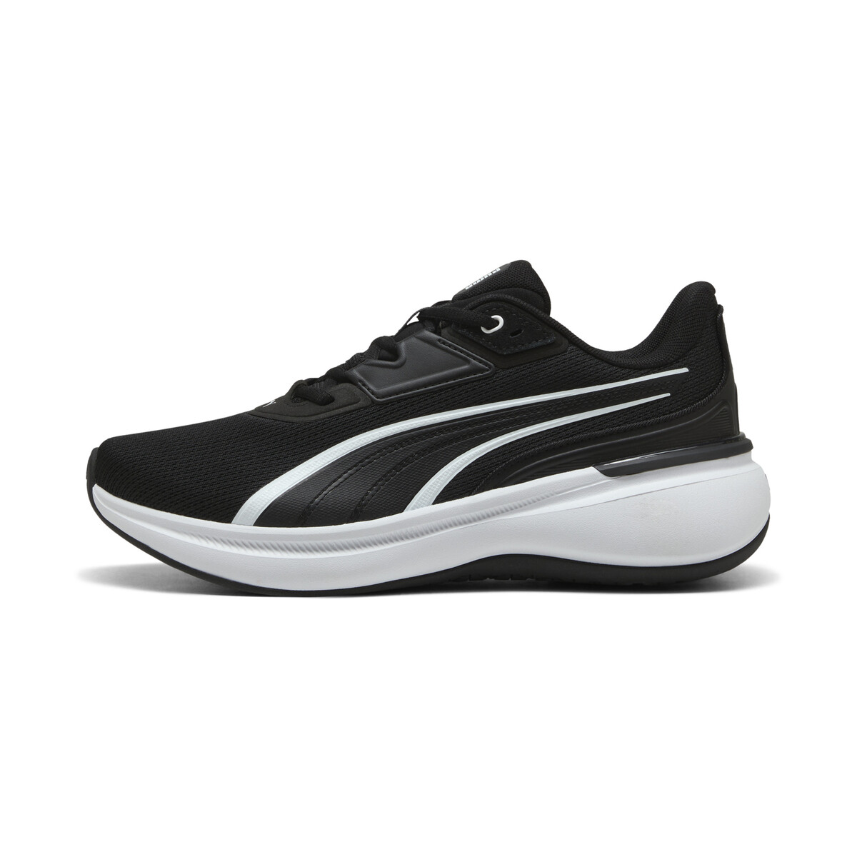 Softride Exo Sneakers Unisex in Black/White by PUMA, UK 5.5