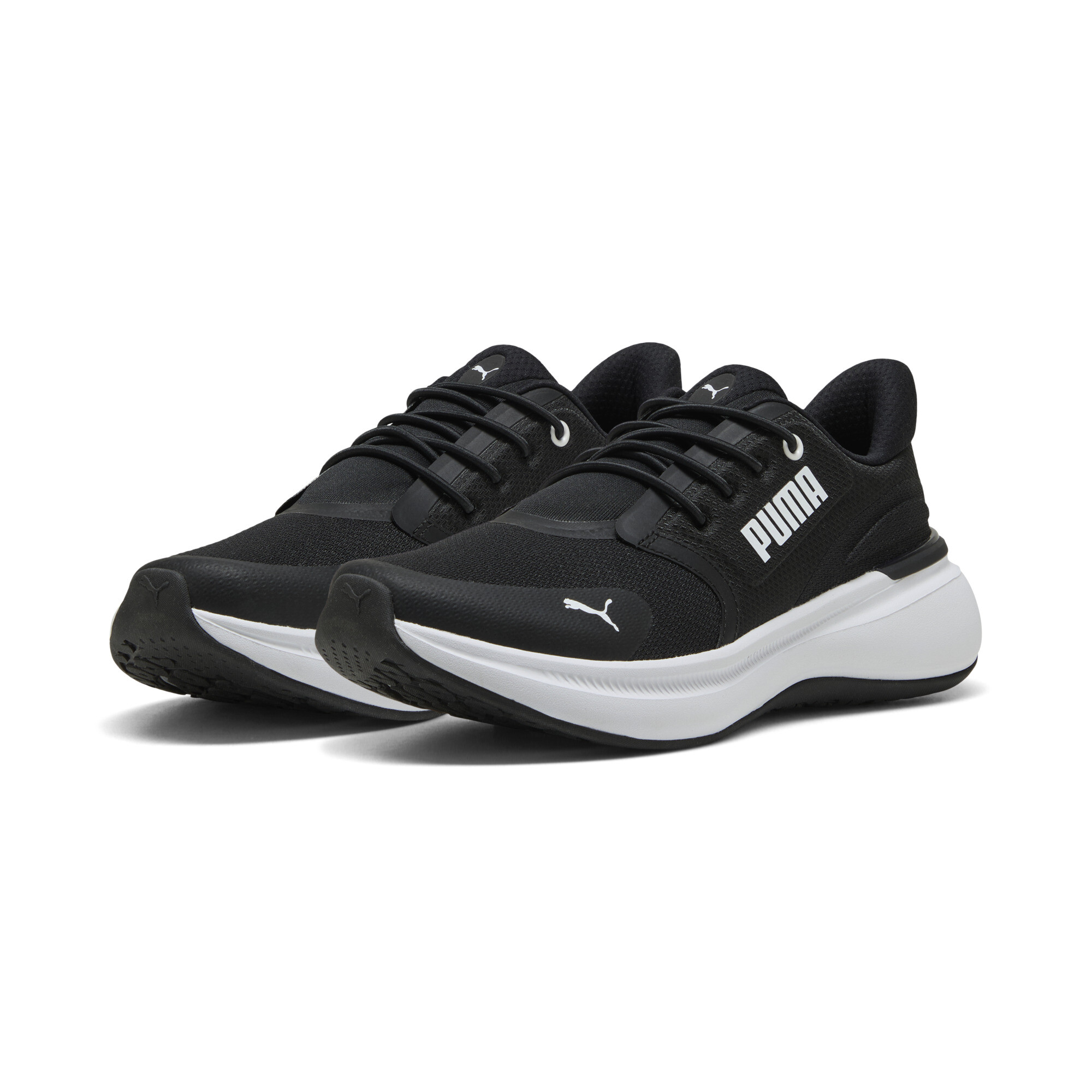 Puma Softride Exo Shift Sneakers Unisex Schuhe | Black/White | Größe: 36