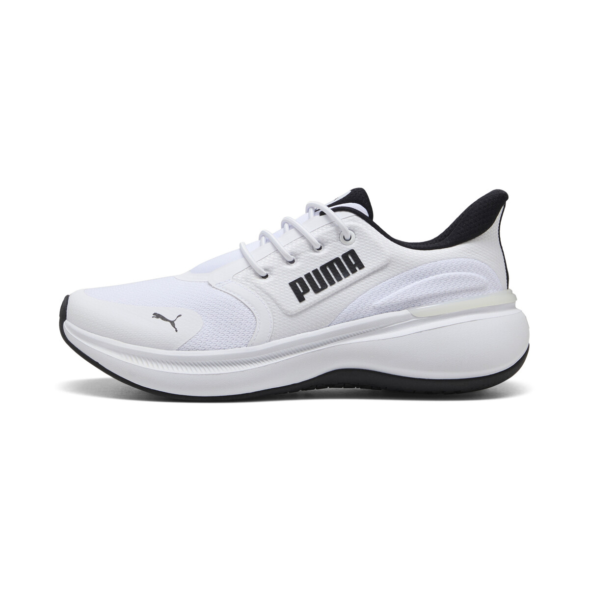 SOFTRIDE Exo Shift Sneakers Unisex in White/Black by PUMA, UK 4