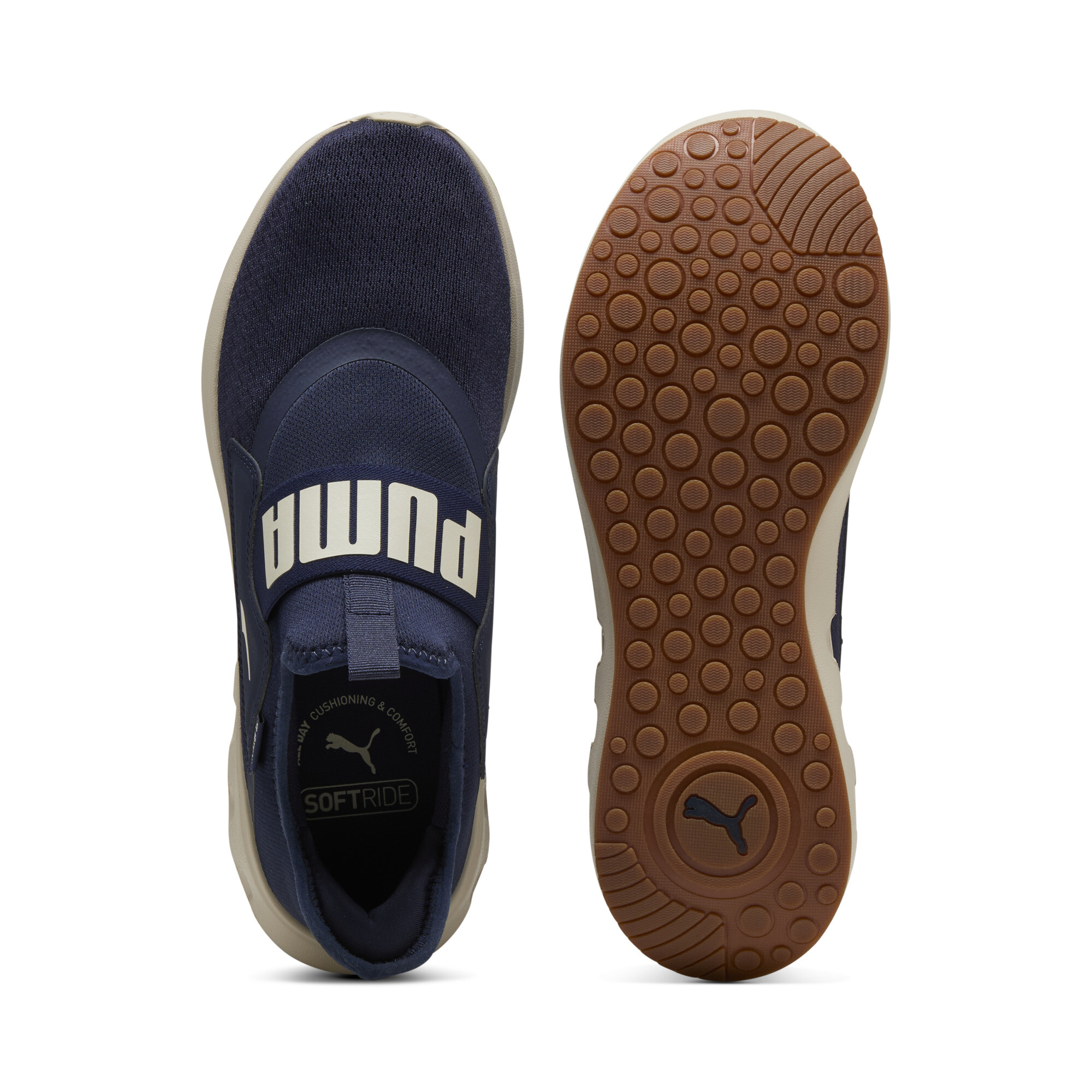 PUMA SOFTRIDE Carson SLIPTECHâ¢ II uniseks sneakers, Blauw, Maat 44,5 thumbnail 4