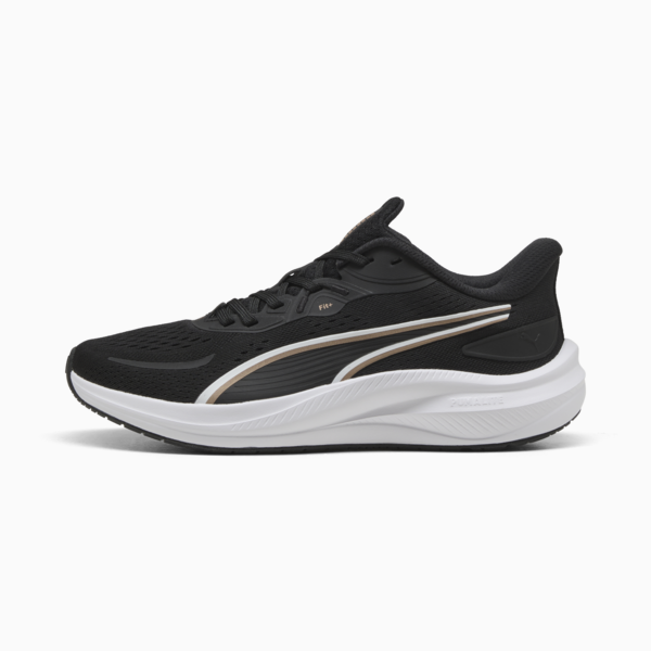 Skyrocket Lite 2 Running Shoes Unisex, PUMA Black-PUMA Gold, large-ZAF