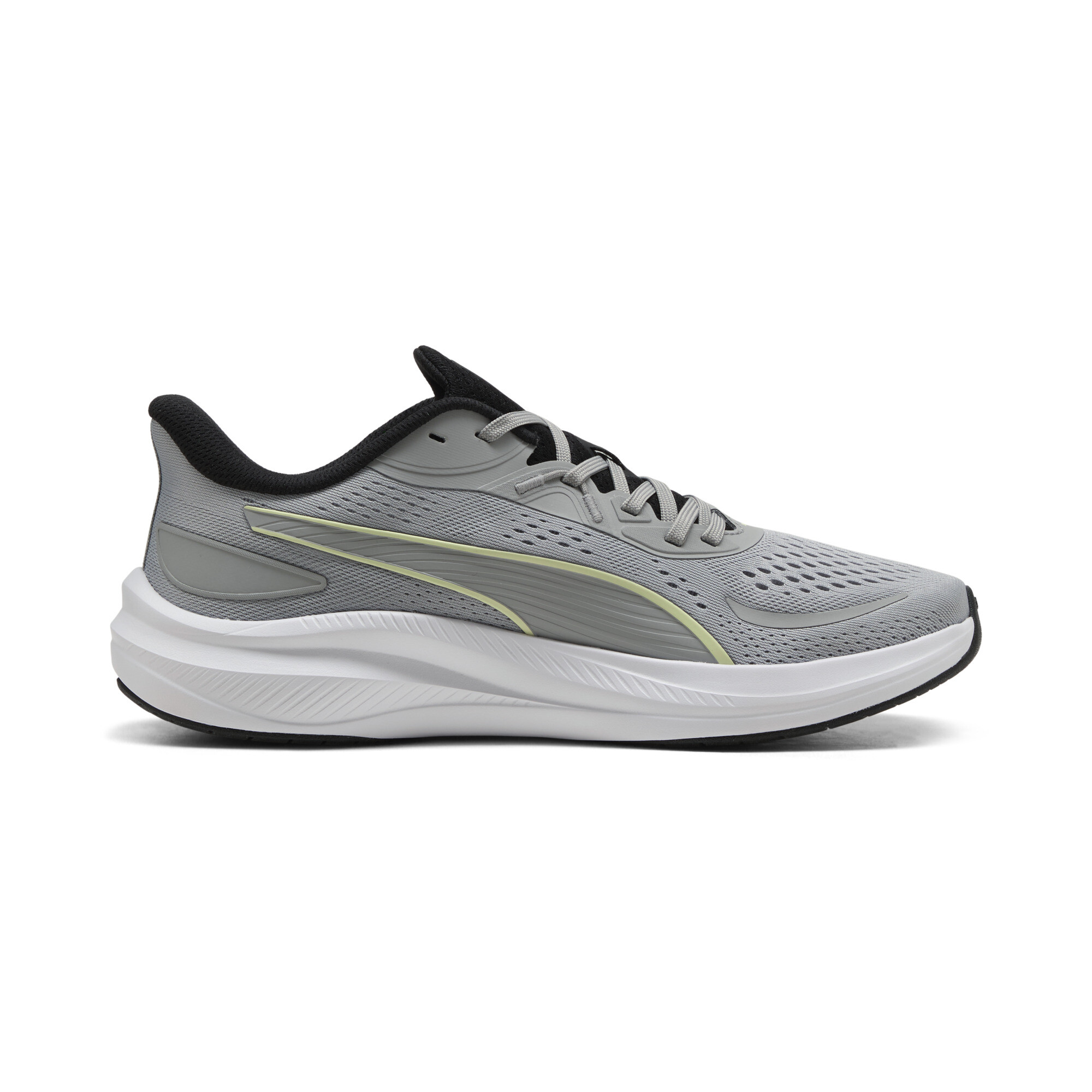 PUMA Skyrocket Lite 2 uniseks hardloopschoenen, Grijs/Wit, Maat 44,5 thumbnail 3