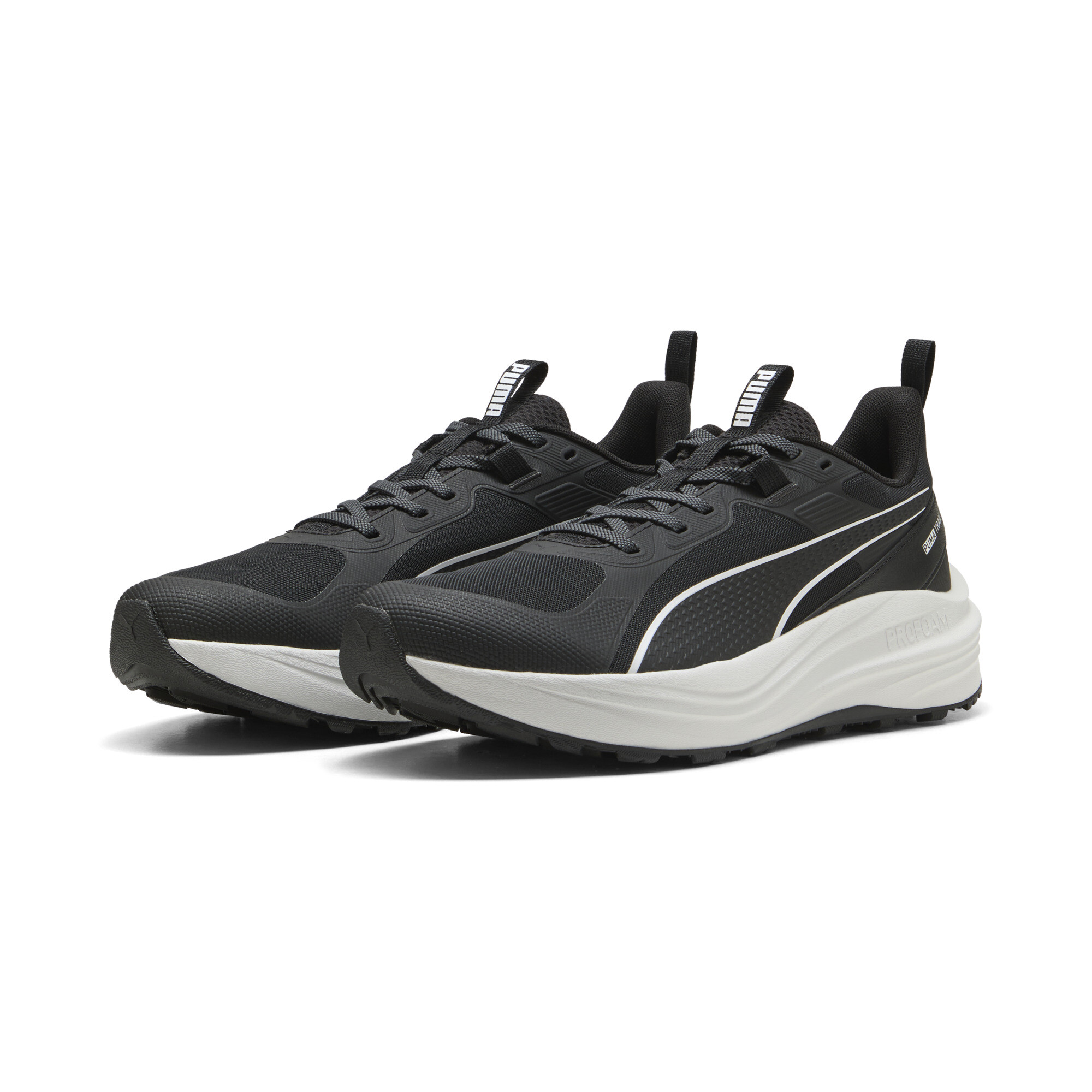 PUMA Flare Pro uniseks trailschoenen, Zwart/Grijs, Maat 42,5 thumbnail 6