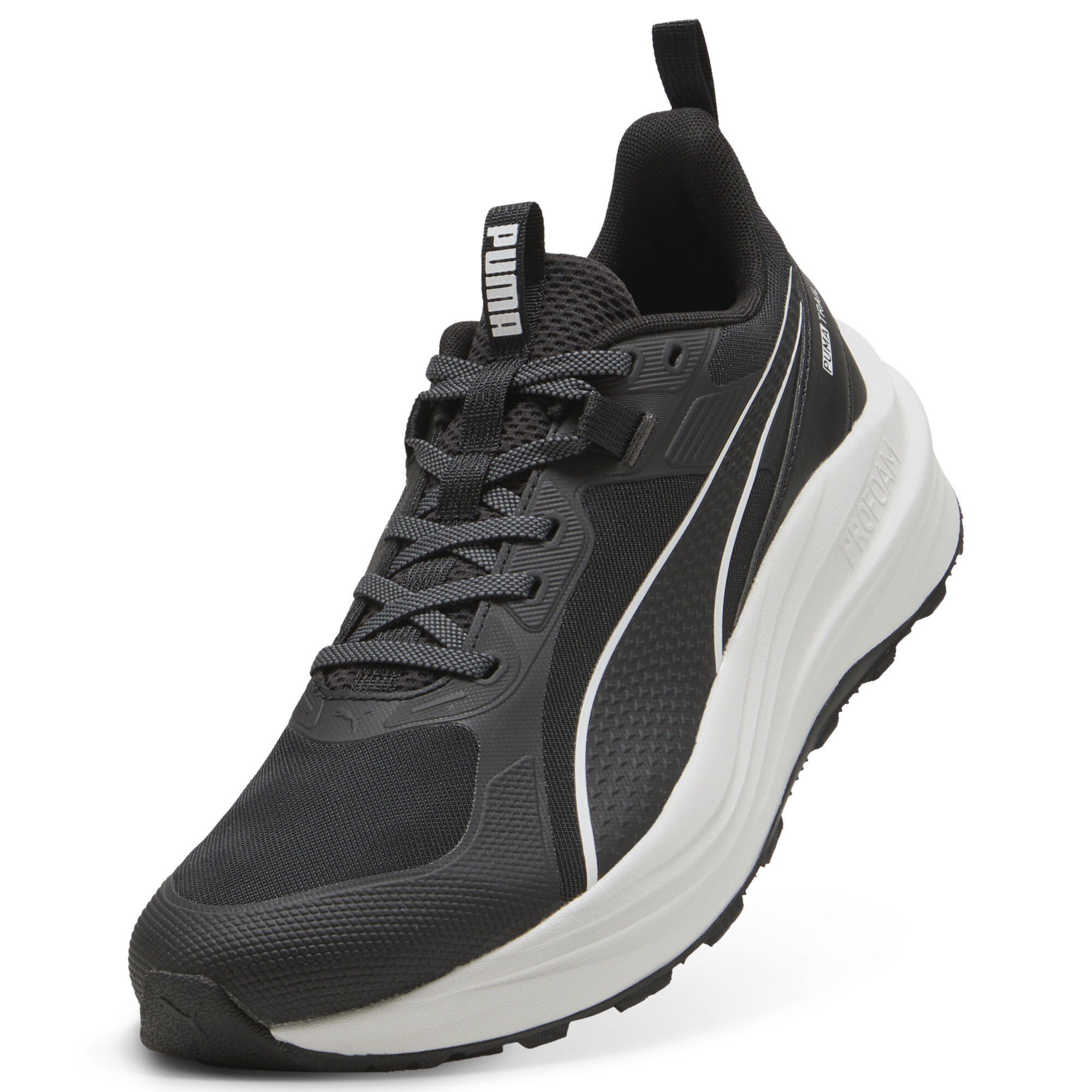 PUMA Flare Pro uniseks trailschoenen, Zwart/Grijs, Maat 42,5 thumbnail 2