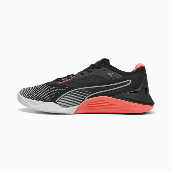 Fuse 4.0 Sneakers Unisex, PUMA Black-PUMA White-Glowing Red-Gray Echo, large-ZAF