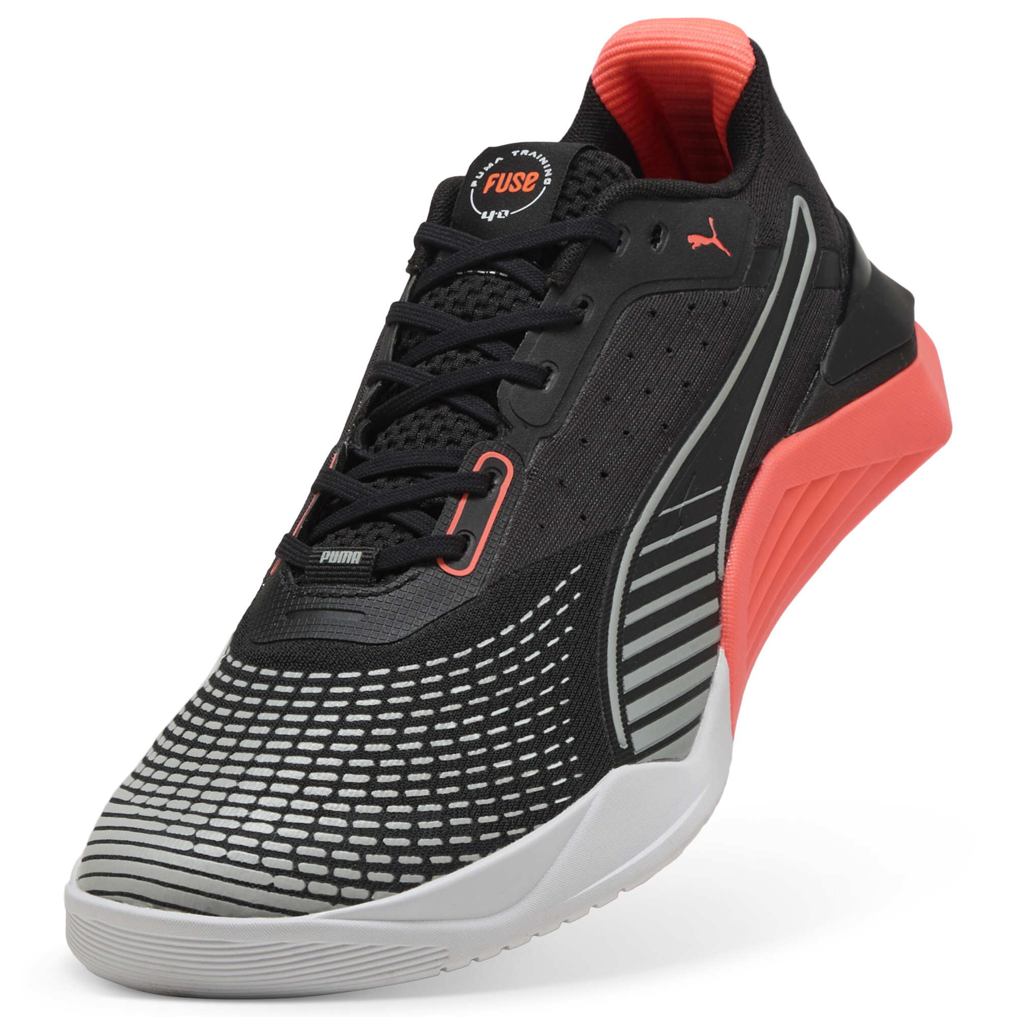 PUMA Fuse 4.0 sneakers uniseks, Zwart/Rood/Wit, Maat 42 thumbnail 2
