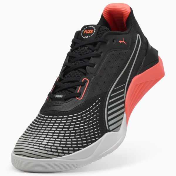 Fuse 4.0 Sneakers Unisex, PUMA Black-PUMA White-Glowing Red-Gray Echo, large-ZAF