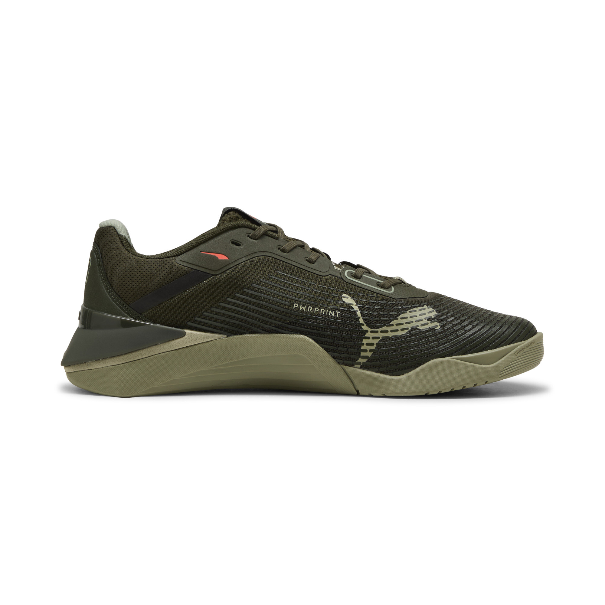 PUMA Fuse 4.0 sneakers uniseks, Groen/Rood, Maat 44 thumbnail 3
