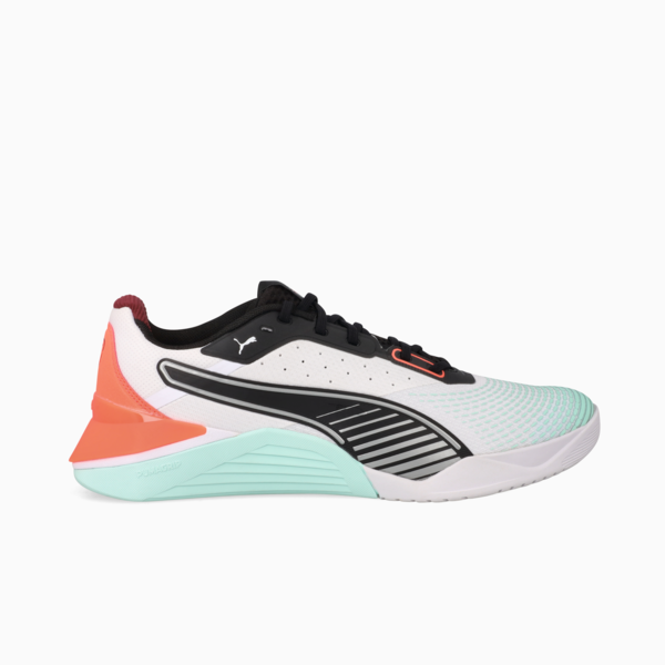 Fuse 4.0 Sneakers Unisex, PUMA White-Mint Melt-Glowing Red-PUMA Black-Ruby Shimmer, large-ZAF