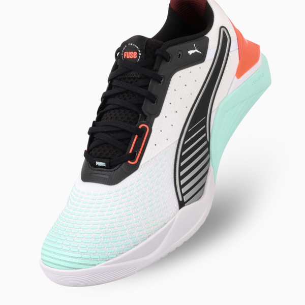 Fuse 4.0 Sneakers Unisex, PUMA White-Mint Melt-Glowing Red-PUMA Black-Ruby Shimmer, large-ZAF