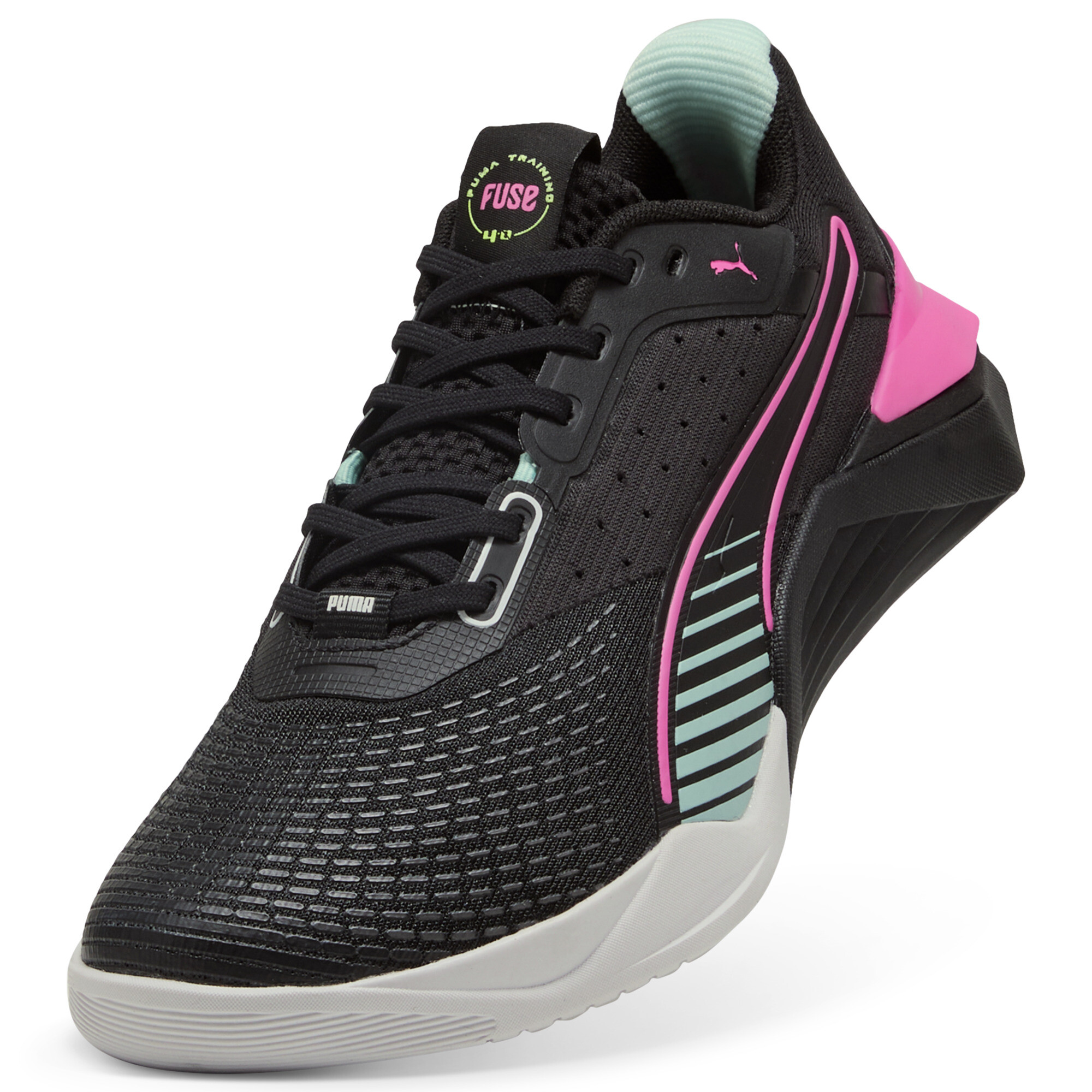 PUMA Fuse 4.0 sneakers voor Dames, Roze/Zwart, Maat 37,5 thumbnail 2