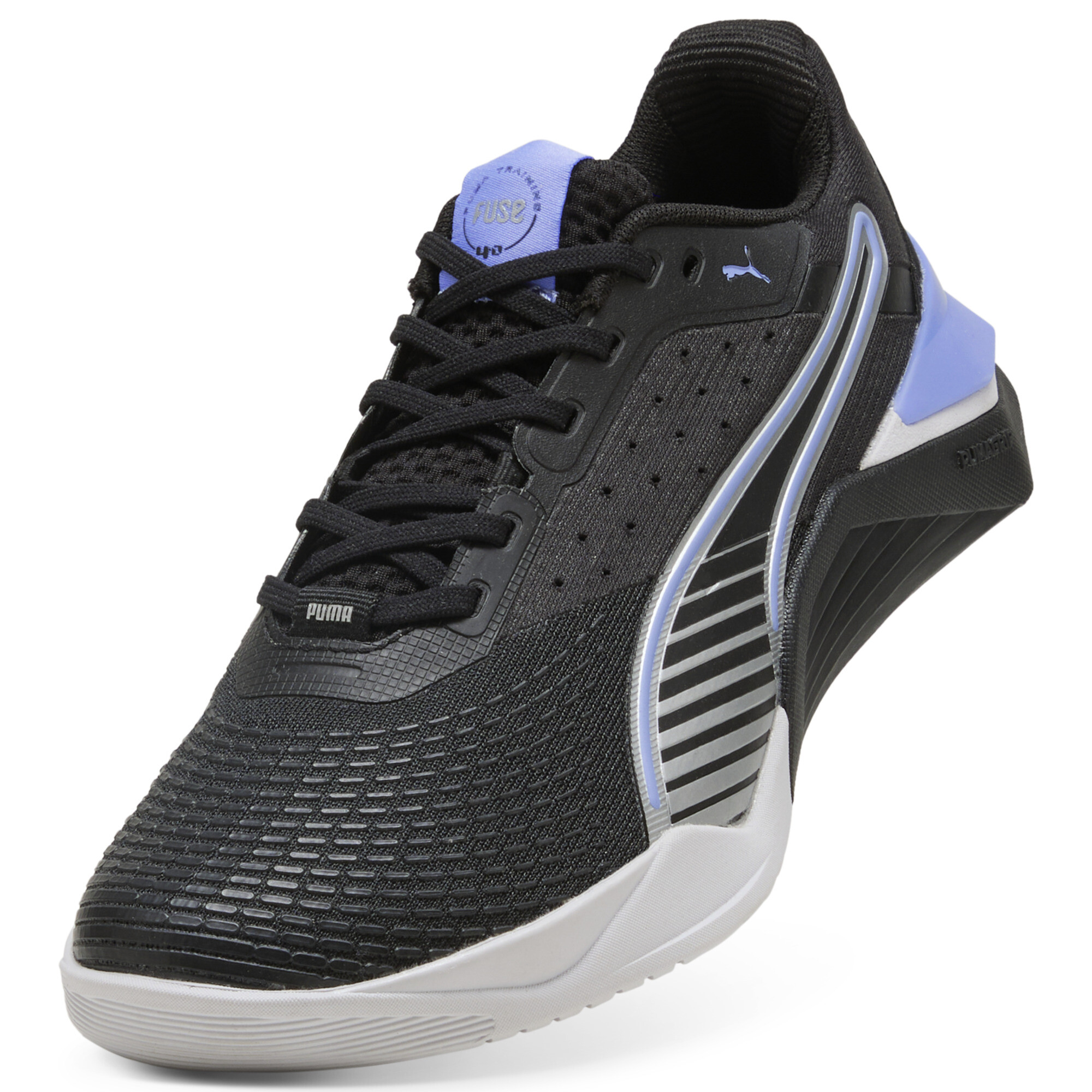 PUMA Fuse 4.0 sneakers voor Dames, Zwart/Zilver, Maat 39 thumbnail 2