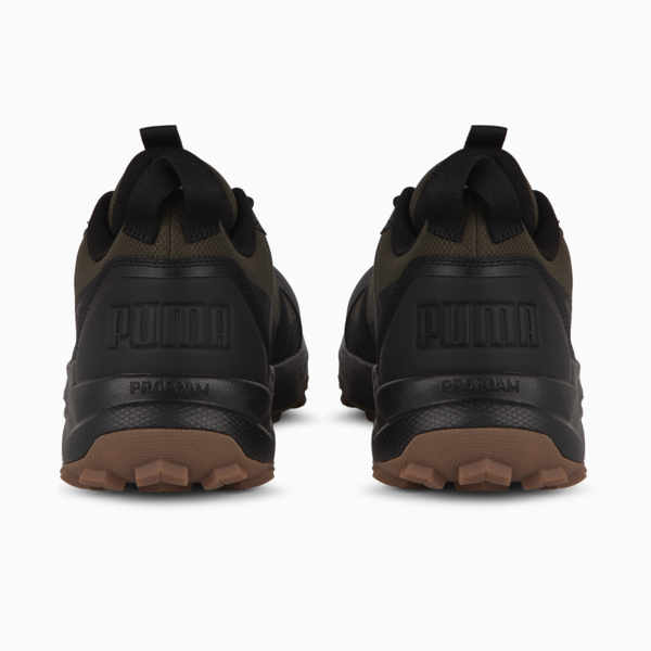 Tenis tipo botín Boulder WTR Lo, Dark Olive-PUMA Black-Gum, large-MEX