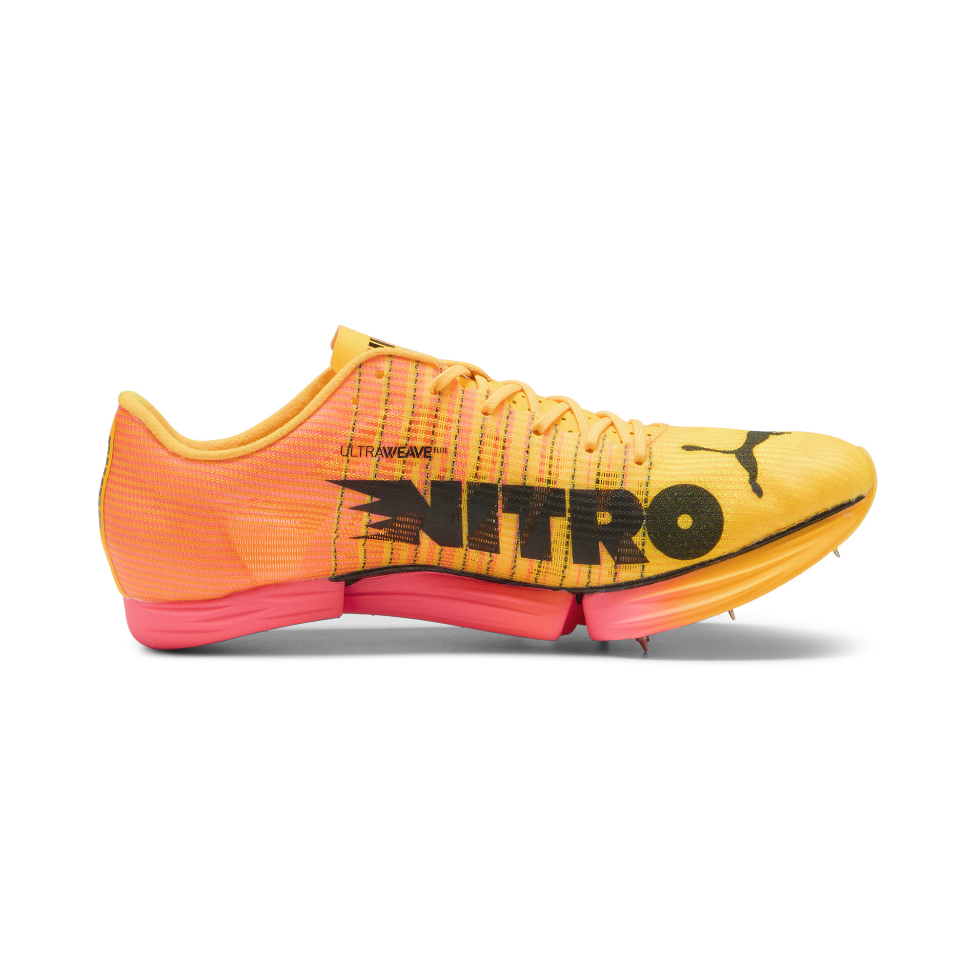 PUMA evoSPEED Fortepro NITRO™ Elite spikes, Zwart, Maat 40 thumbnail 3