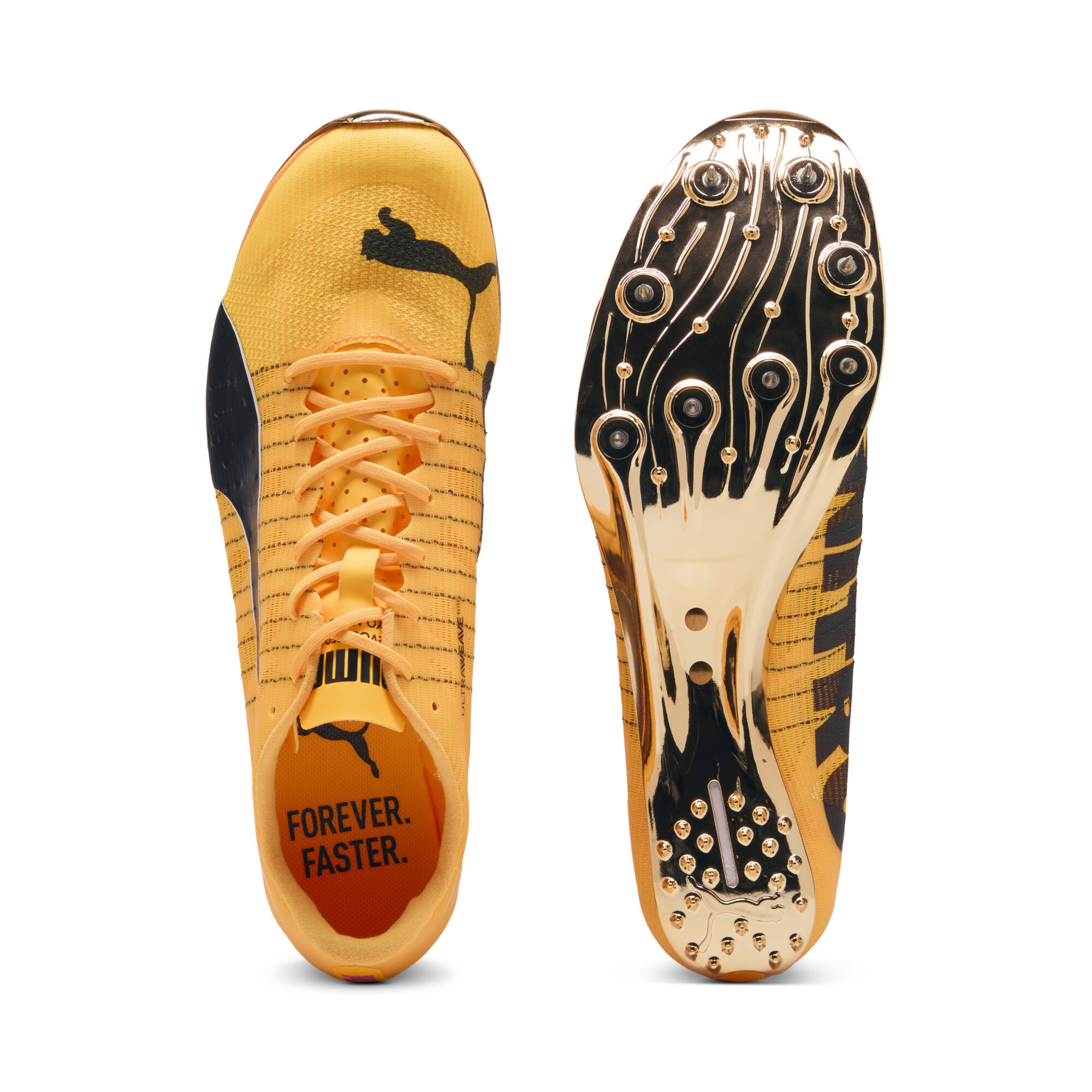 PUMA evoSPEED 400 NITROâ¢ Elite 2 Spikes uniseks, Zwart, Maat 38,5 thumbnail 4