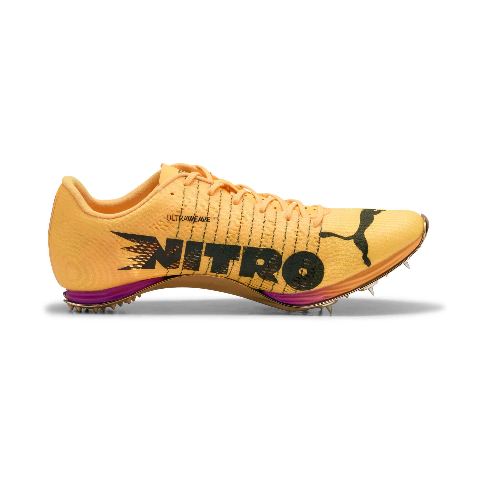 PUMA evoSPEED 400 NITROâ¢ Elite 2 Spikes uniseks, Zwart, Maat 38,5 thumbnail 3