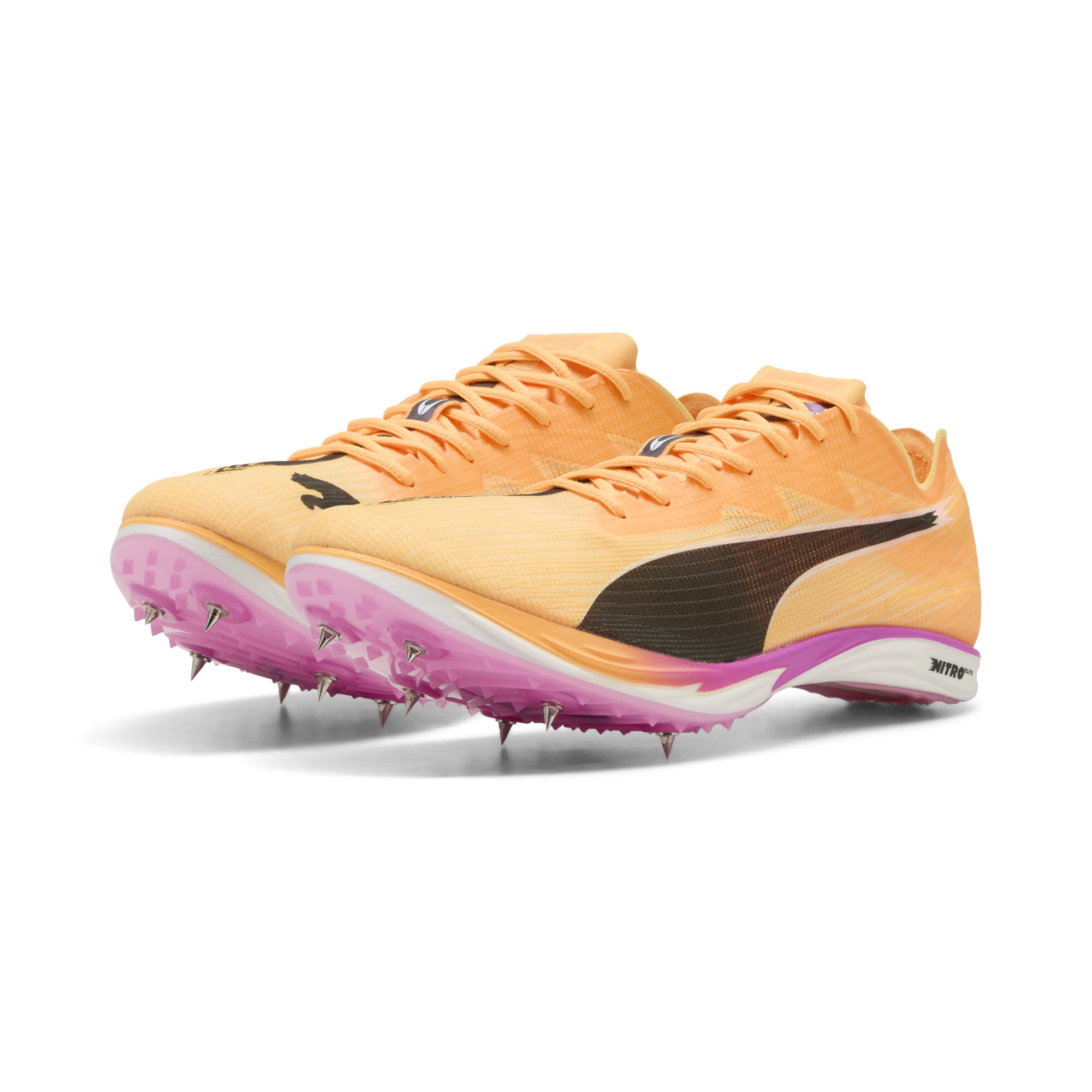 PUMA Mid Distance NITROâ¢ Elite 3 Spikes uniseks, Zwart, Maat 37 thumbnail 6