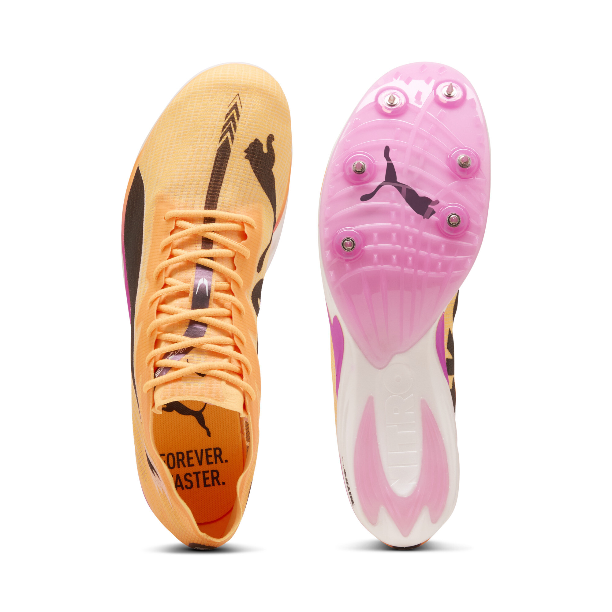 PUMA Mid Distance NITROâ¢ Elite 3 Spikes uniseks, Zwart, Maat 37 thumbnail 4