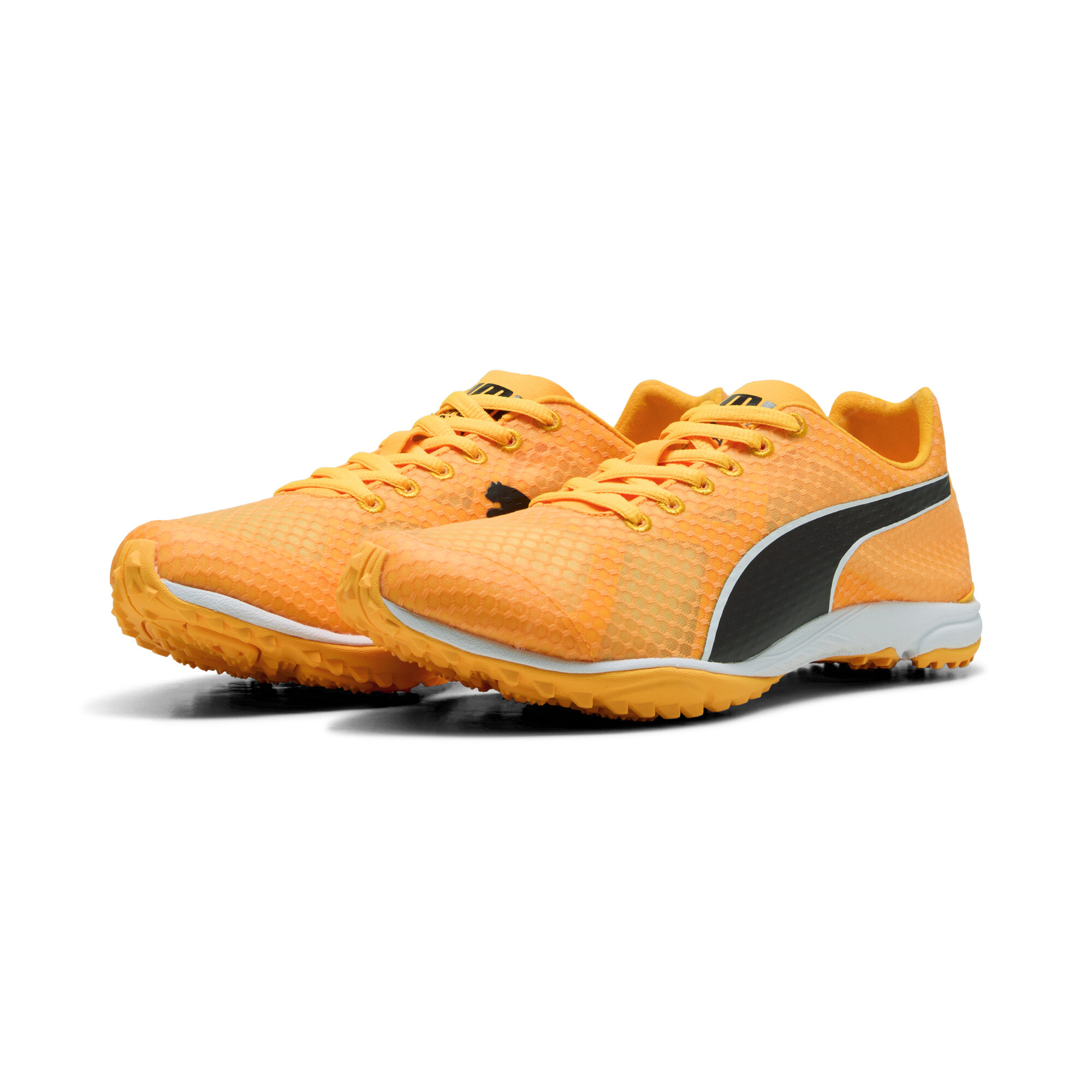 Puma Evo SPEED Haraka 8 Unisex Spikeless Running Shoes, Orange, Size 42, Shoes