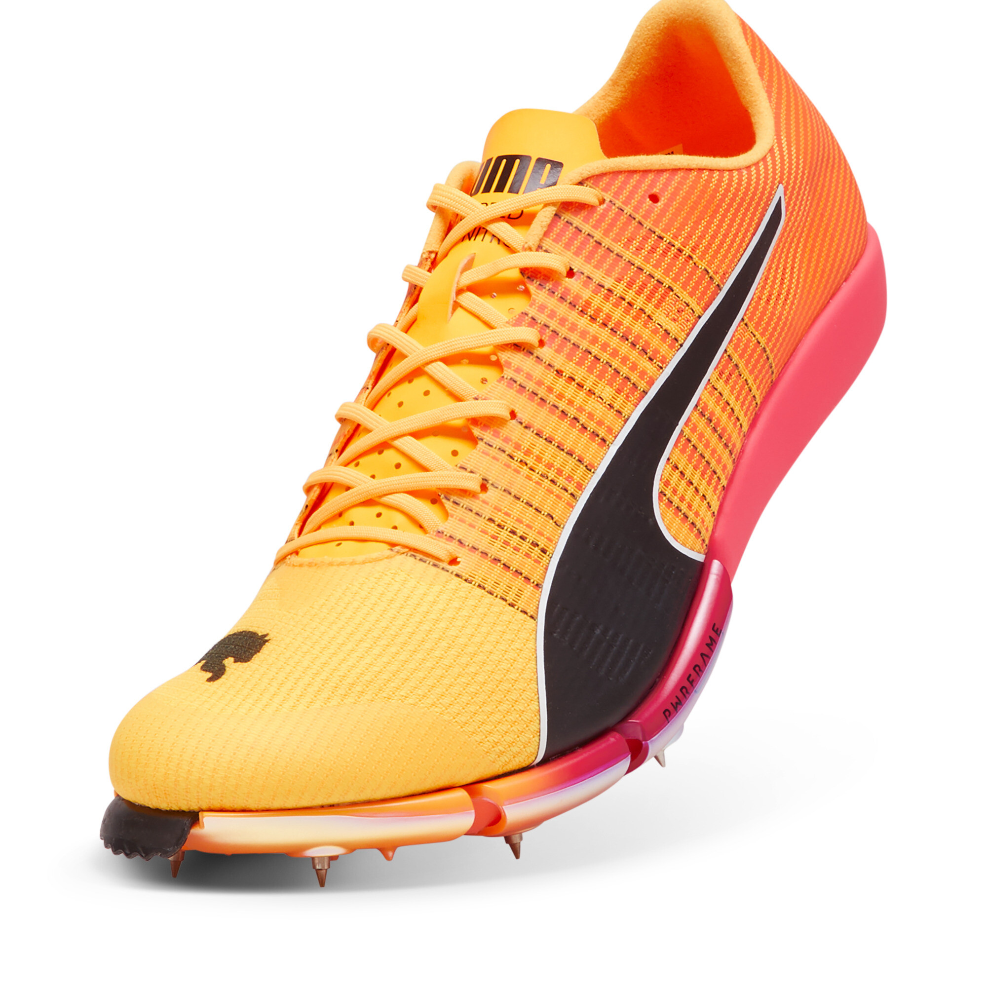 PUMA evoSPEED NAIO Jump NITROâ¢ Elite spikes voor Heren, Zwart, Maat 42,5 thumbnail 2