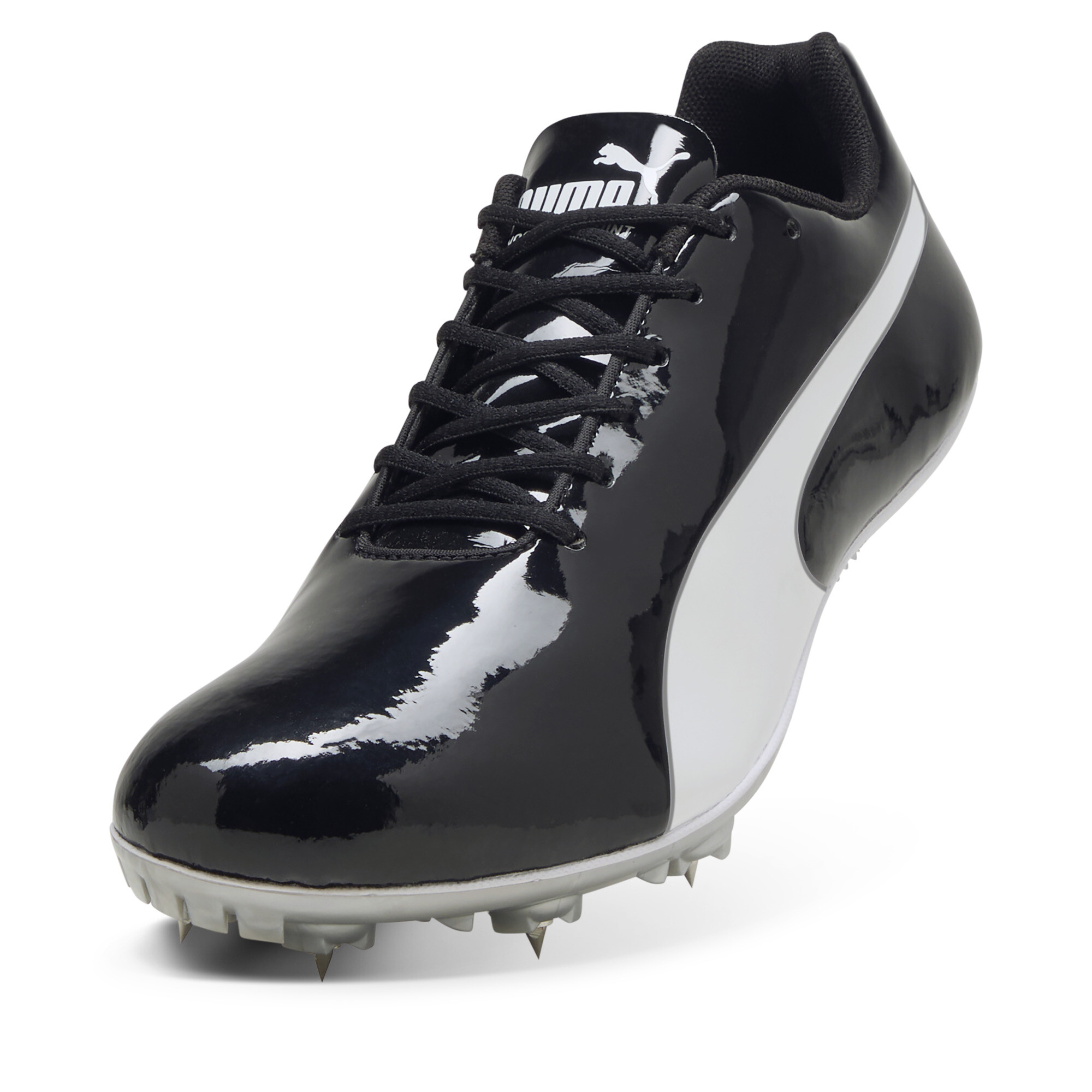 PUMA evoSPEED Sprint 14.5 hardloopschoenen, Zwart/Wit, Maat 43 thumbnail 2