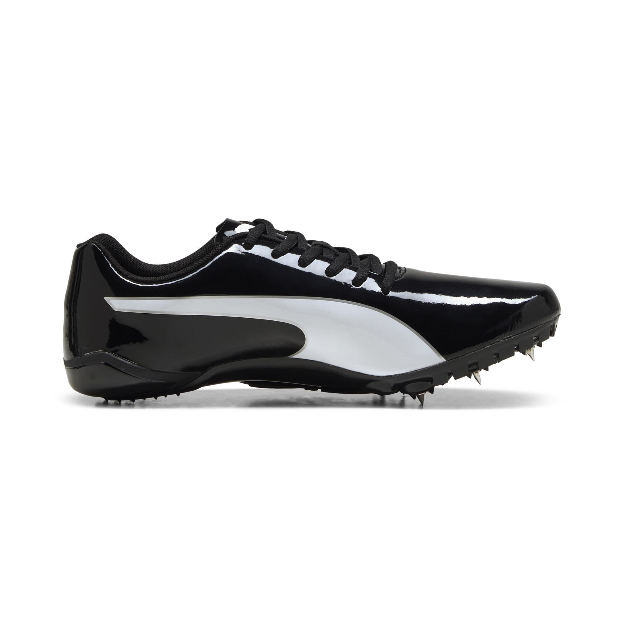 PUMA evoSPEED Prep Sprint 3.5 hardloopschoenen, Zwart/Wit/Zilver, Maat 44 thumbnail 3