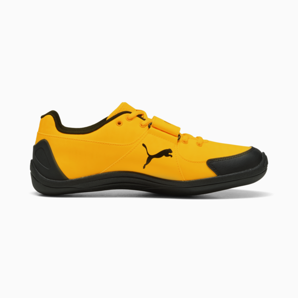 evoSPEED Throw 10.5 Shoes Unisex, Sun Stream-PUMA Black-PUMA White, large-ZAF