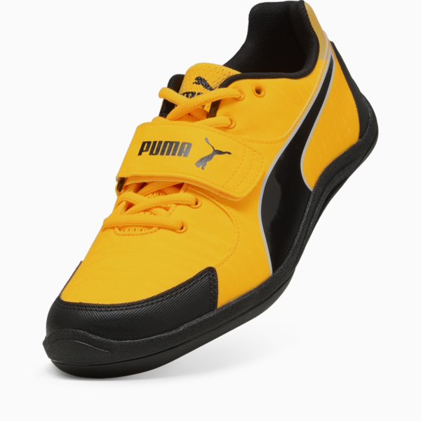 evoSPEED Throw 10.5 Shoes Unisex, Sun Stream-PUMA Black-PUMA White, large-ZAF
