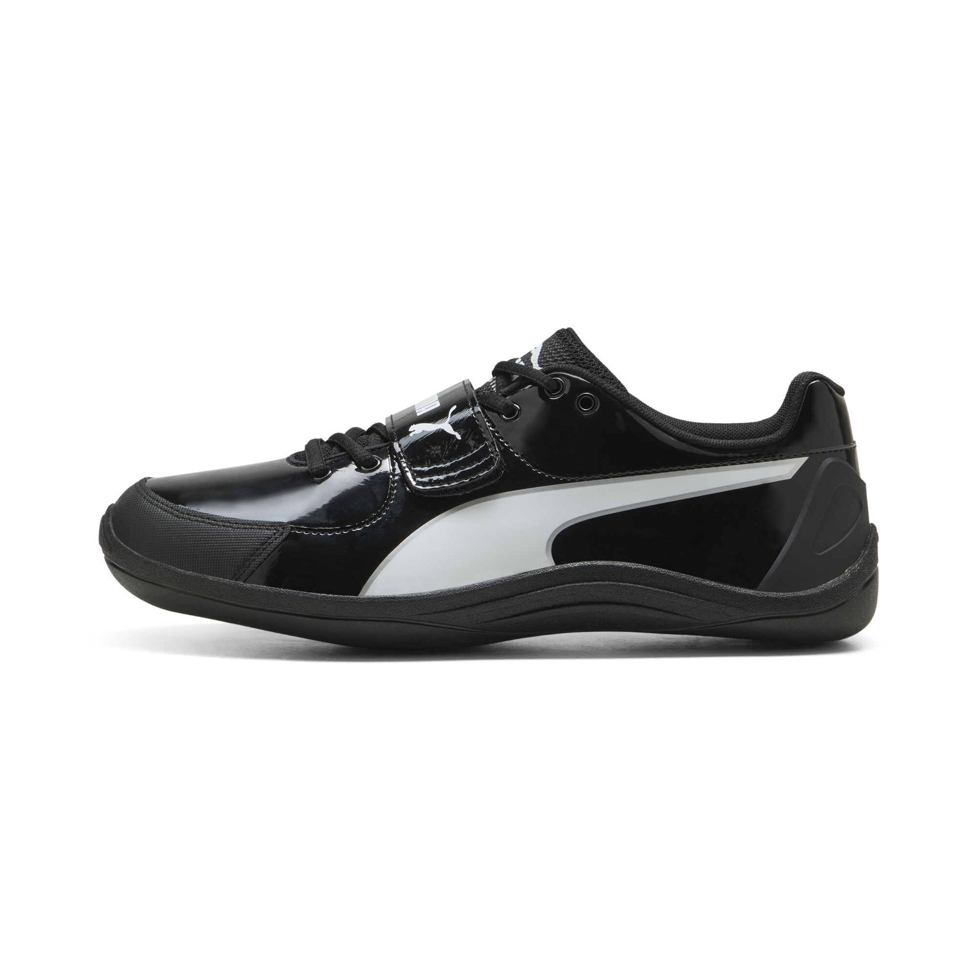 PUMA evoSPEED Throw 10.5 unisex schoenen, Zwart/Wit, Maat 47 thumbnail 5