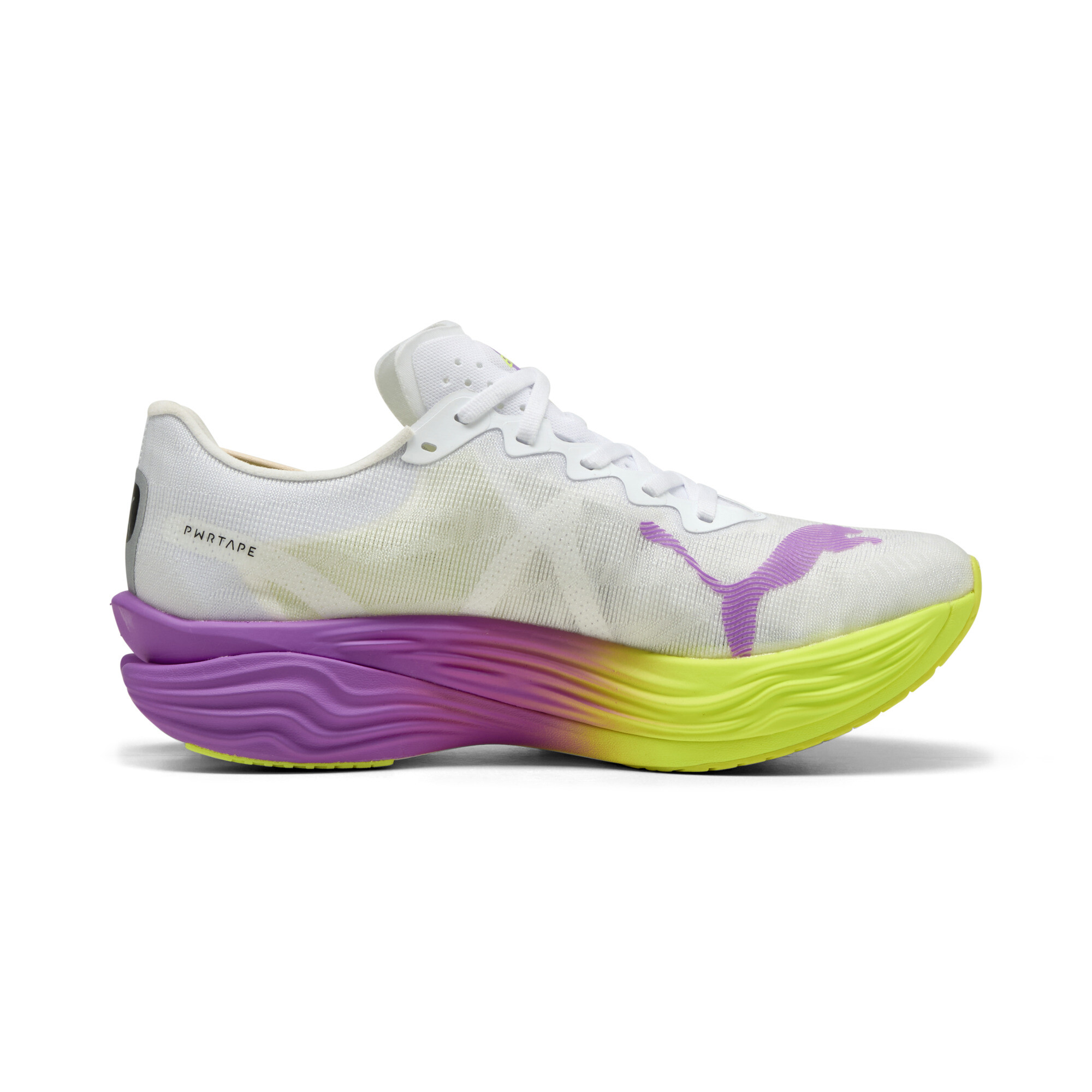 Men's Puma Deviate NITRO™ Elite 3 Ekiden Glow Running Shoes, White, Size 40, Shoes