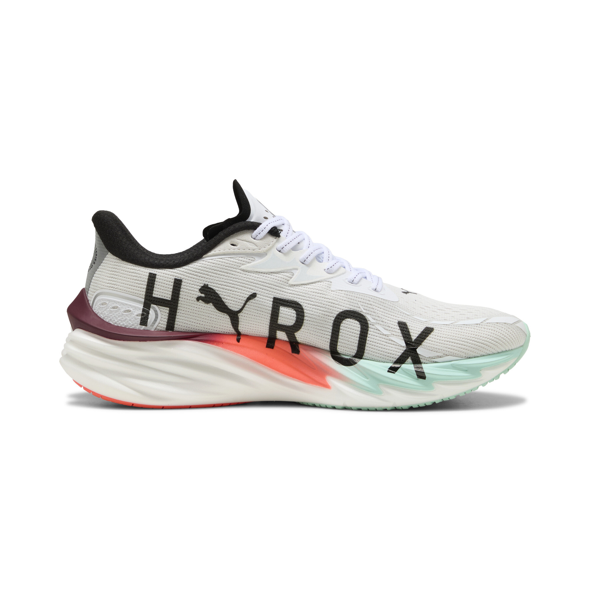 PUMA x HYROX Velocity NITROâ¢ 4 hardloopschoenen voor Heren, Rood/Wit, Maat 42 thumbnail 3