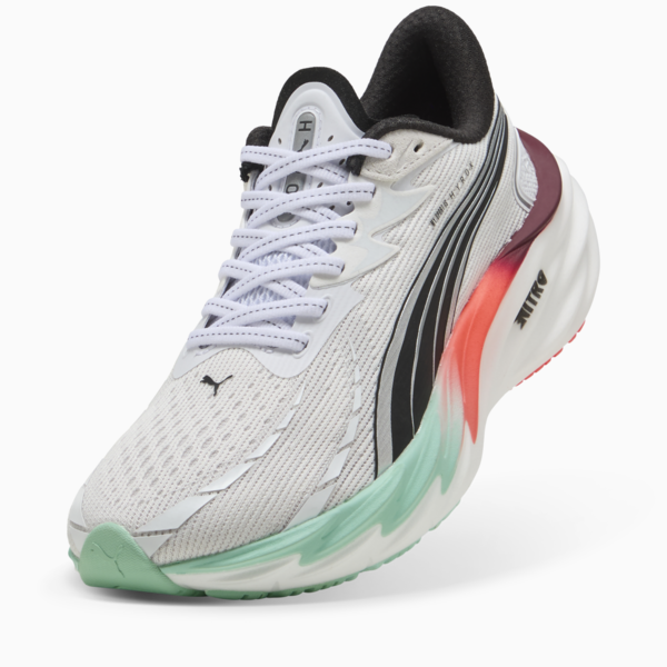 PUMA x HYROX Velocity NITRO™ 4 Running Shoes Women, PUMA White-Mint Melt-Glowing Red, large-ZAF